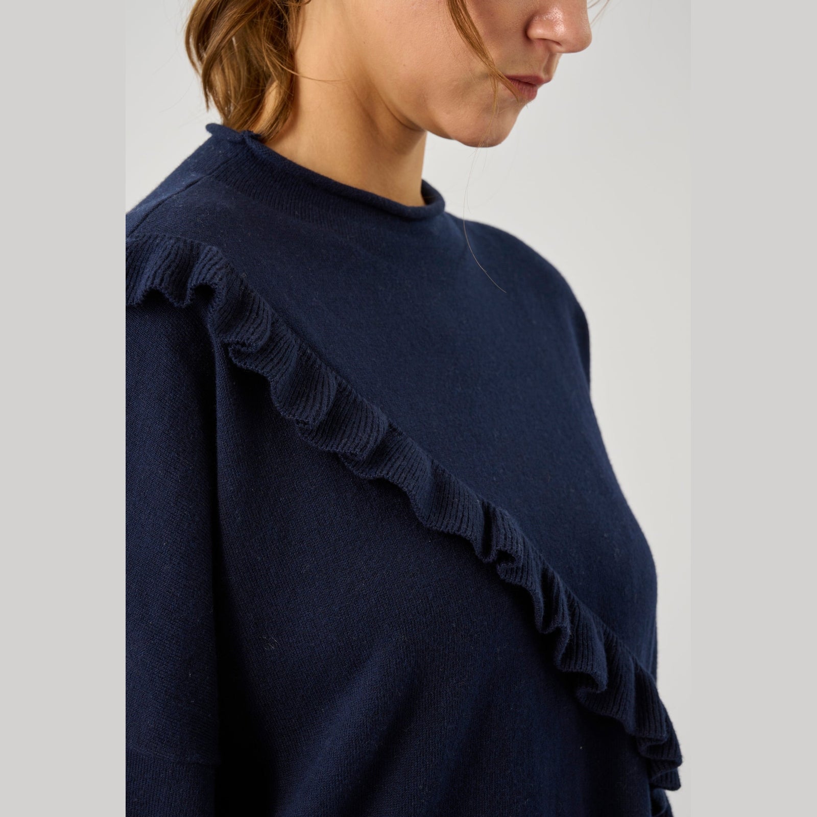 Lind LiLisbet Knit Pullover 5999 NAVY BLUE