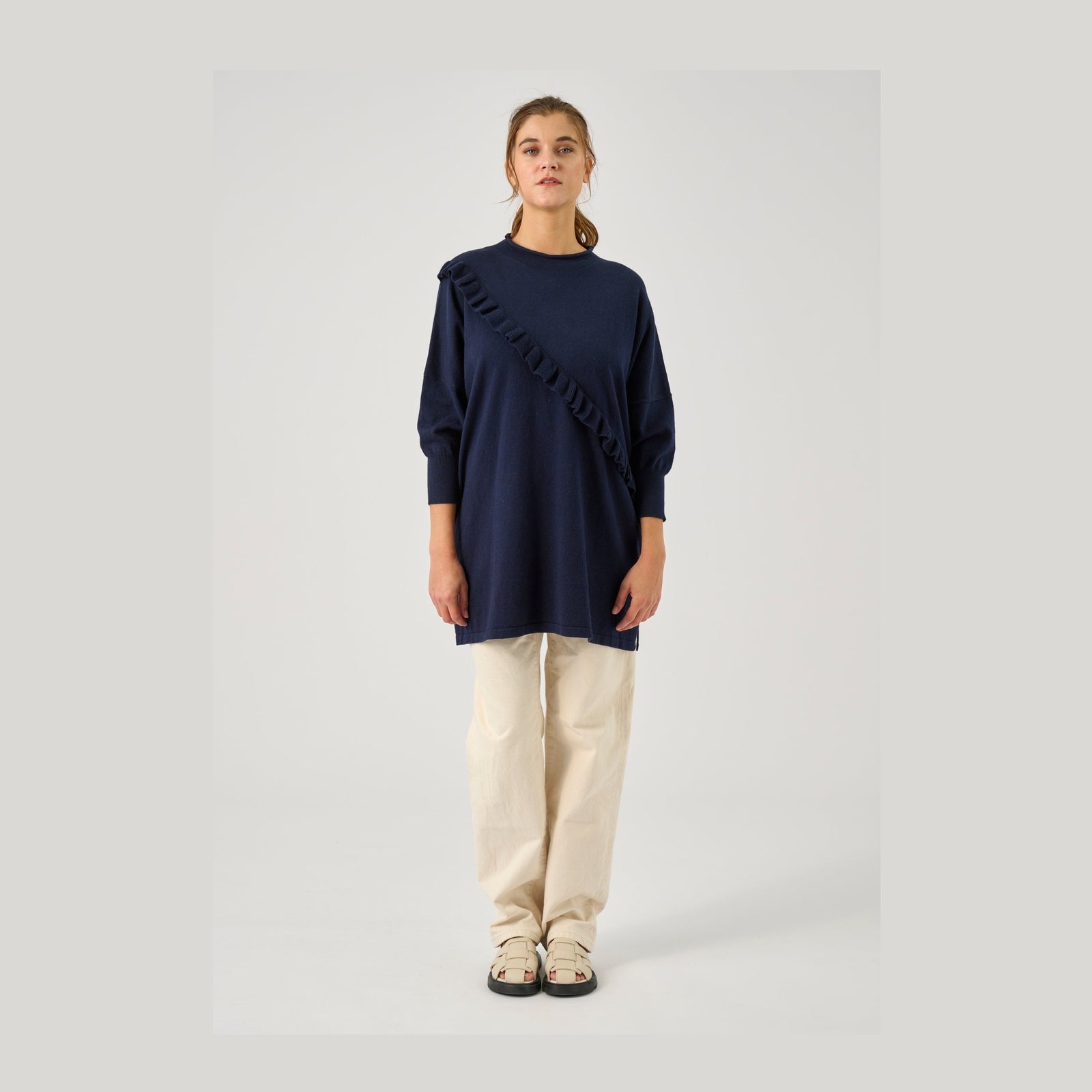 Lind LiLisbet Knit Pullover 5999 NAVY BLUE