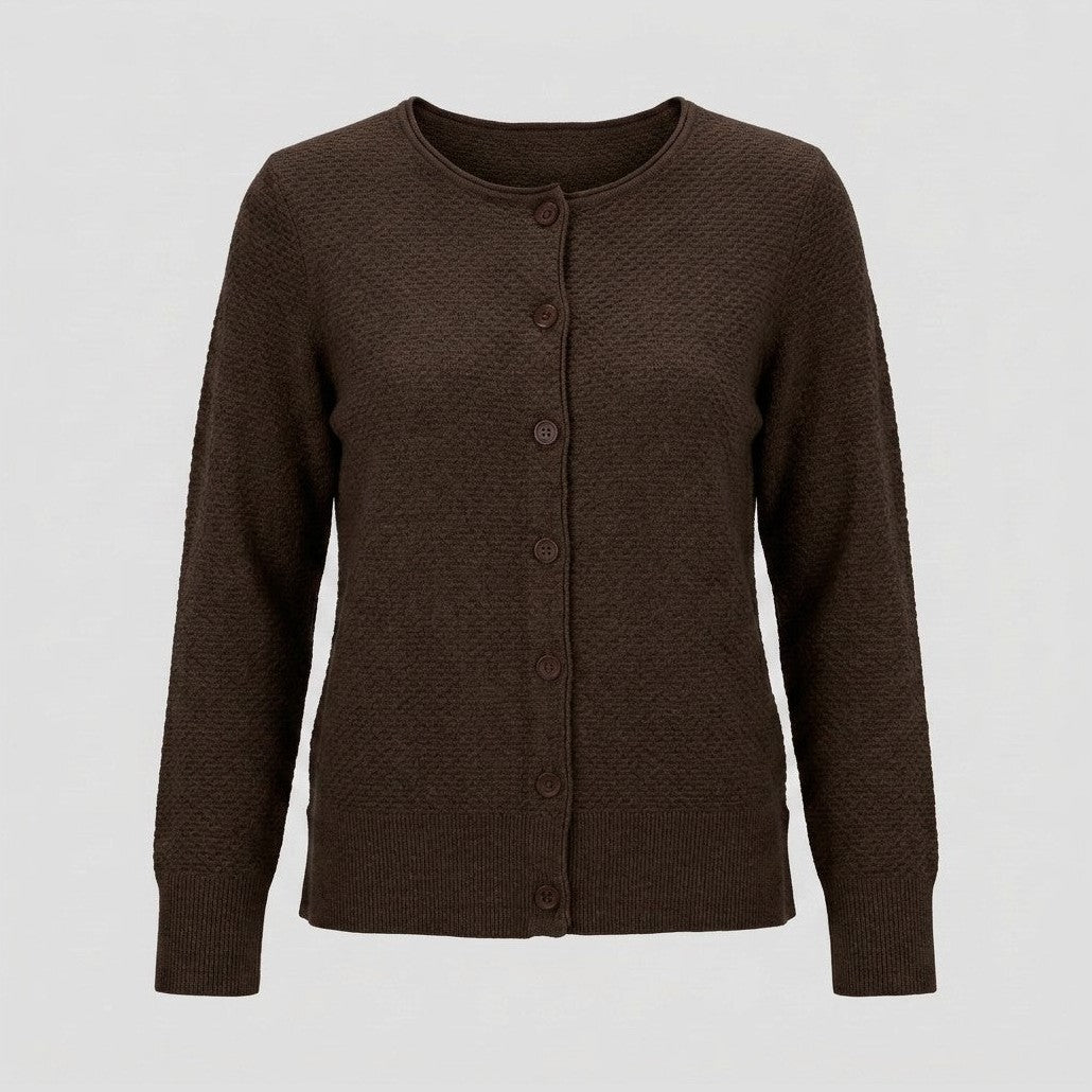 Lind LiLivia Knit Cardigan 1500 BROWN