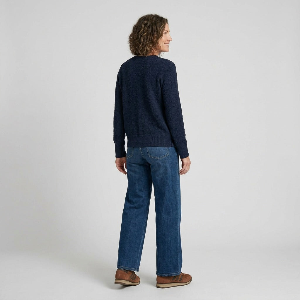 Lind LiLivia Knit Cardigan 5999 NAVY BLUE