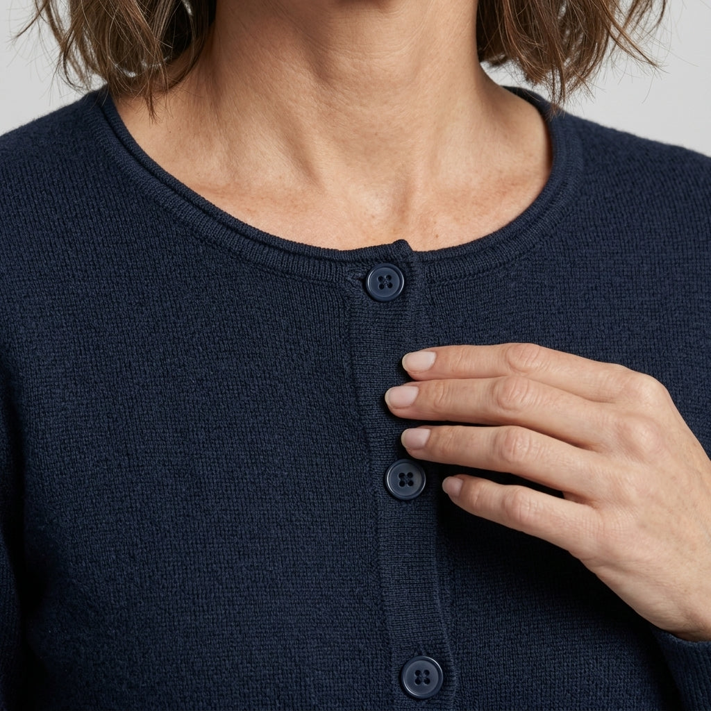 Lind LiLivia Knit Cardigan 5999 NAVY BLUE