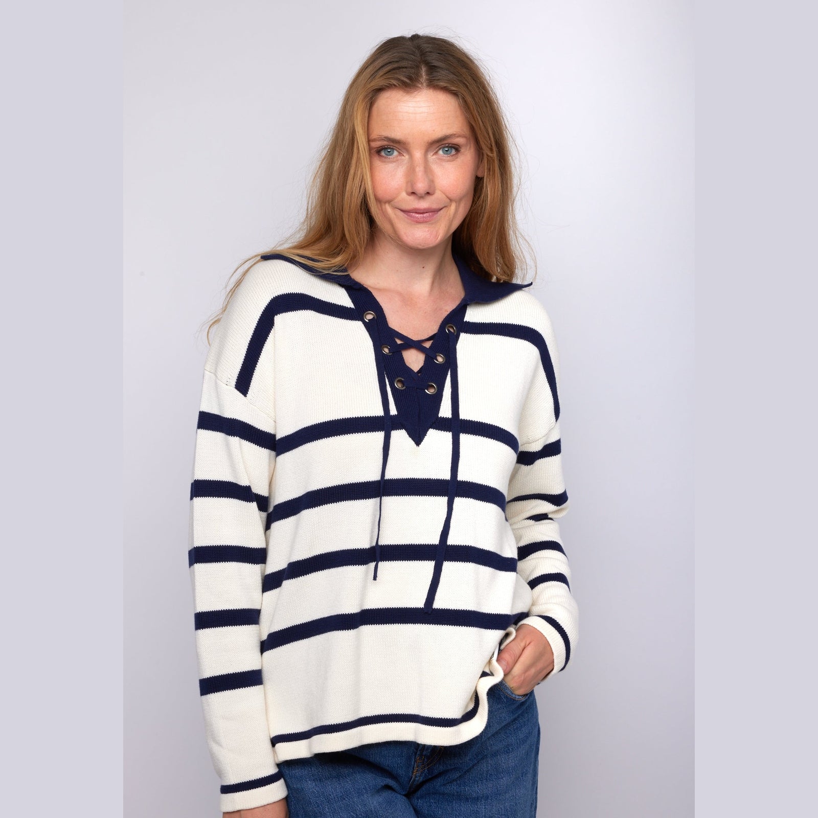 Lind LiMaryanne Knit Pullover 1000 OFF WHITE
