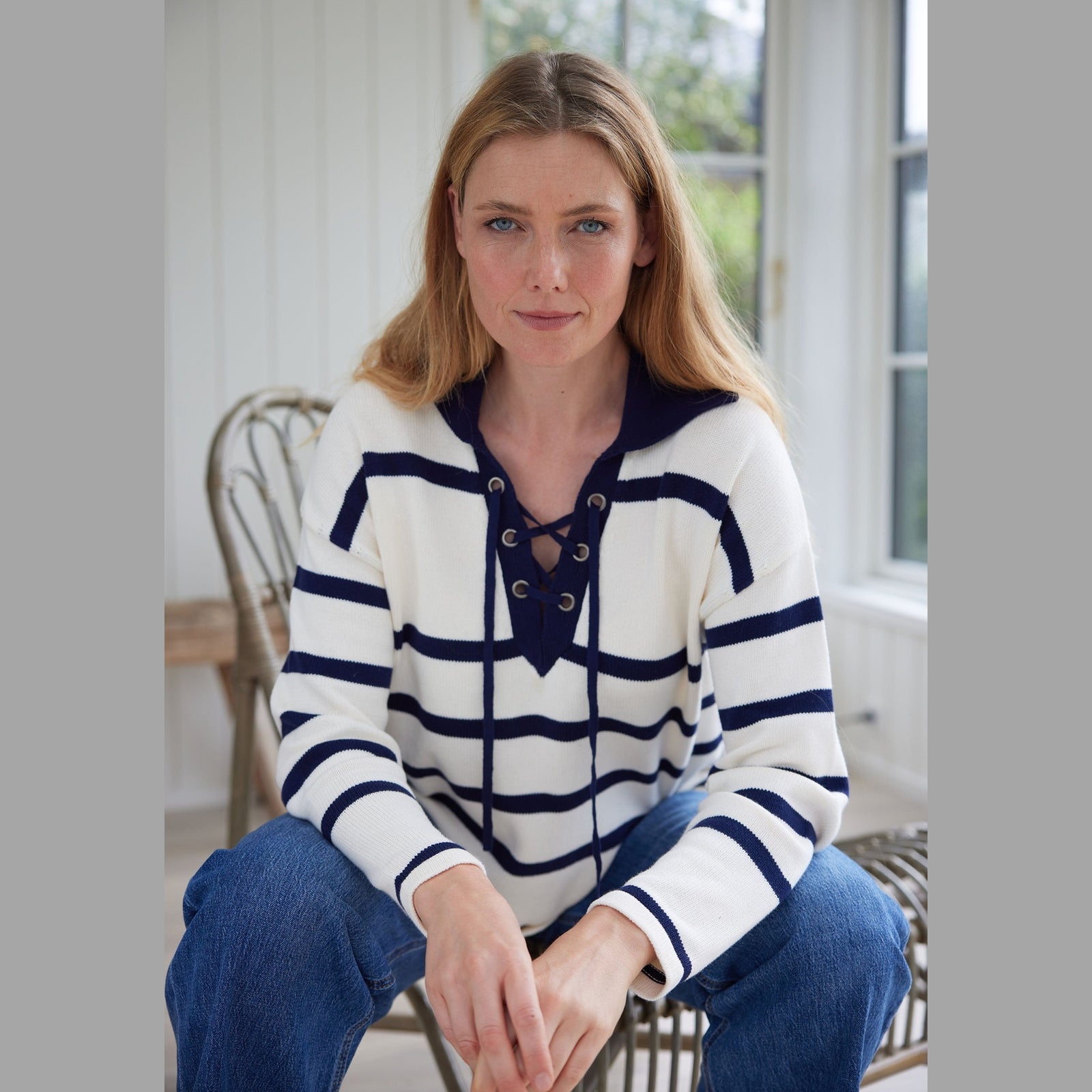 Lind LiMaryanne Knit Pullover 1000 OFF WHITE