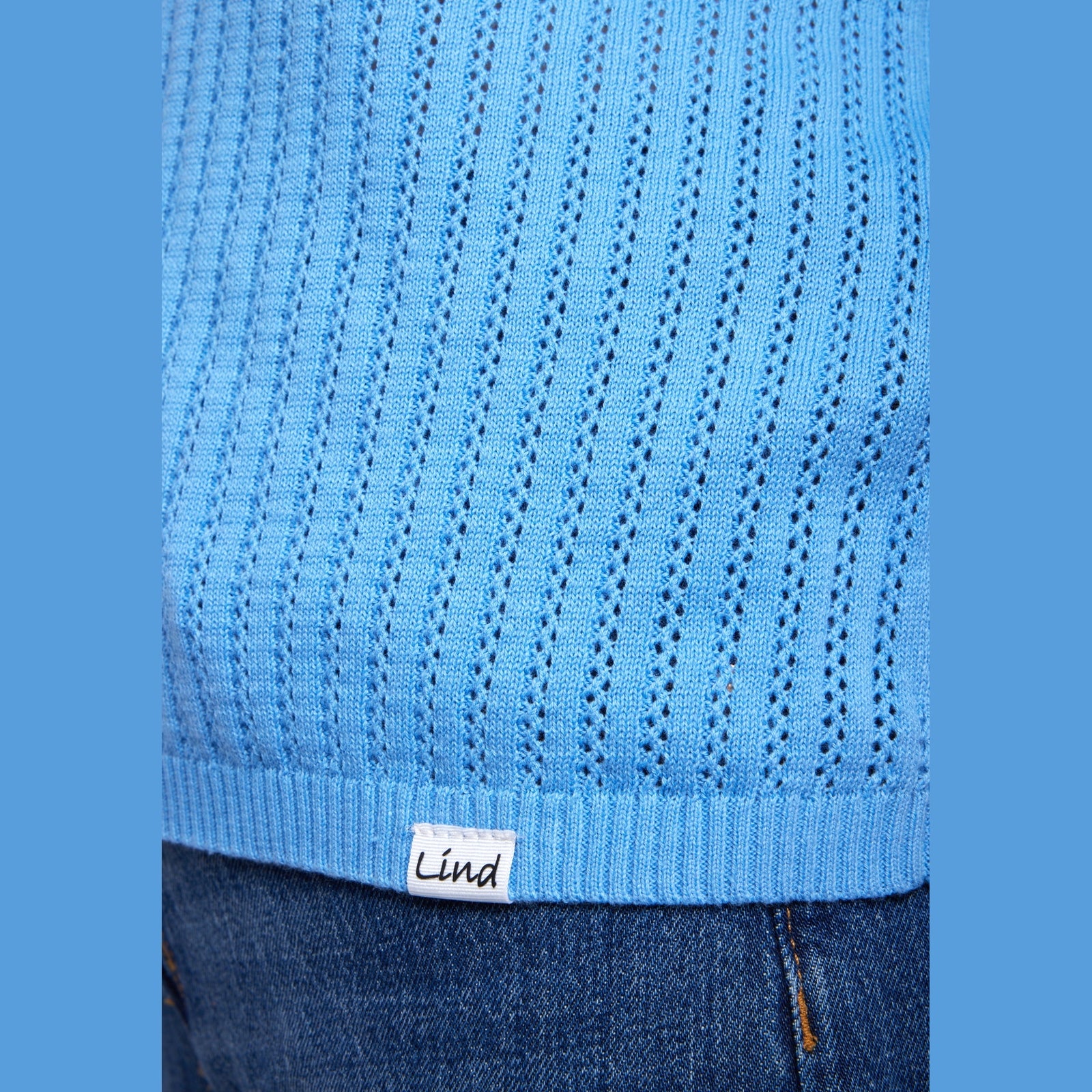 Lind LiMatti Knit Pullover 5300 Cornflower Blue