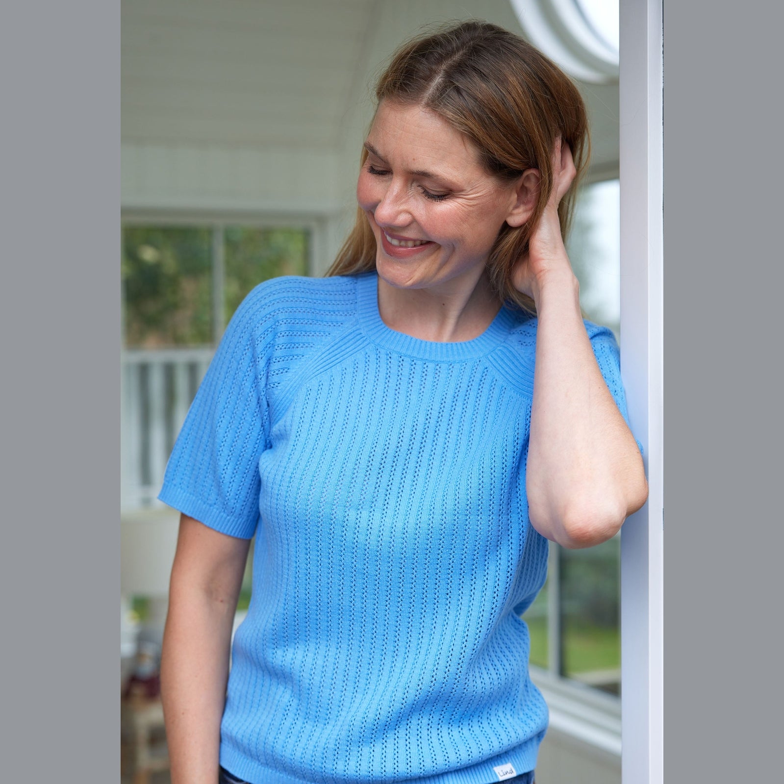 Lind LiMatti Knit Pullover 5300 Cornflower Blue