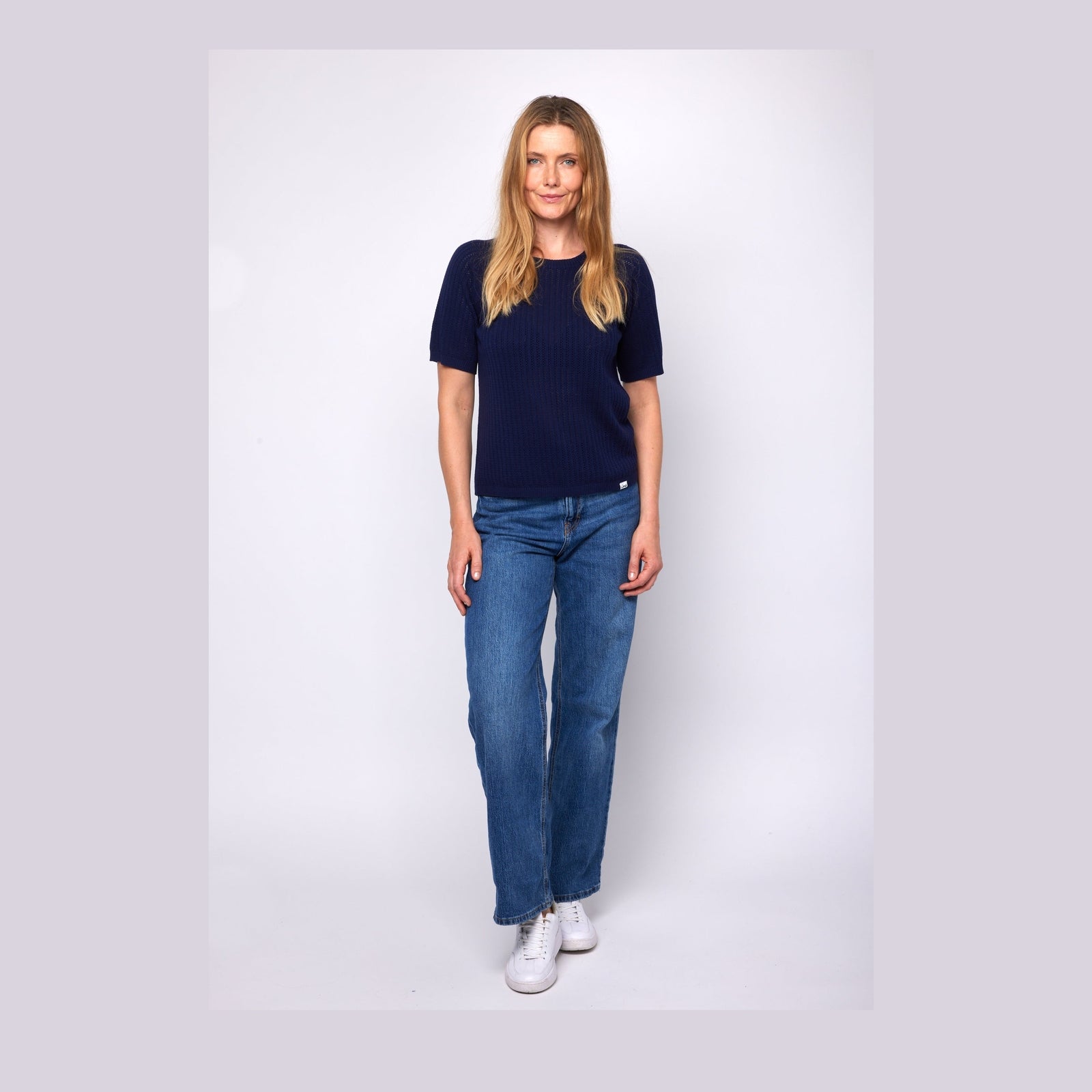 Lind LiMatti Knit Pullover 5999 NAVY BLUE