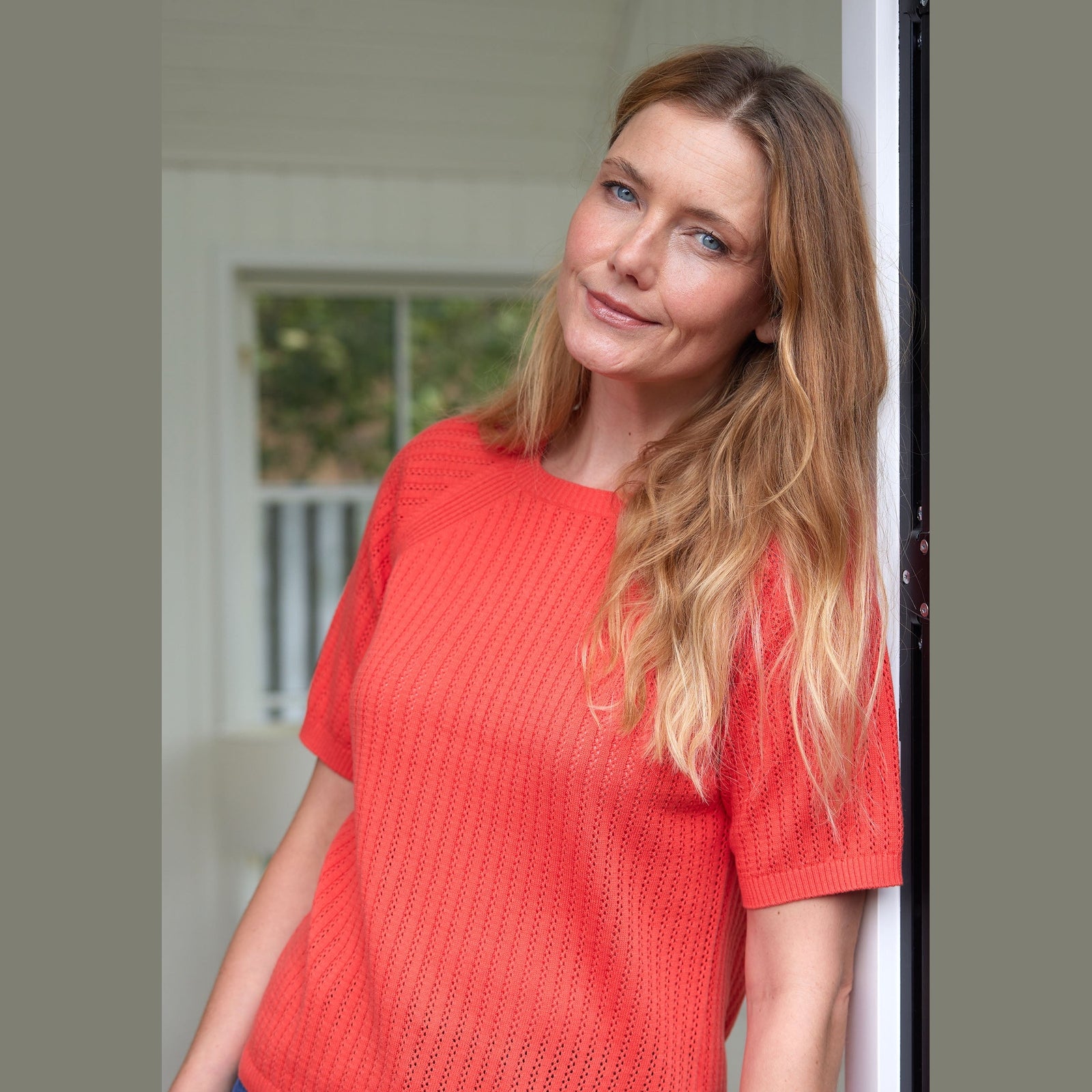 Lind LiMatti Knit Pullover 8500 ORANGE