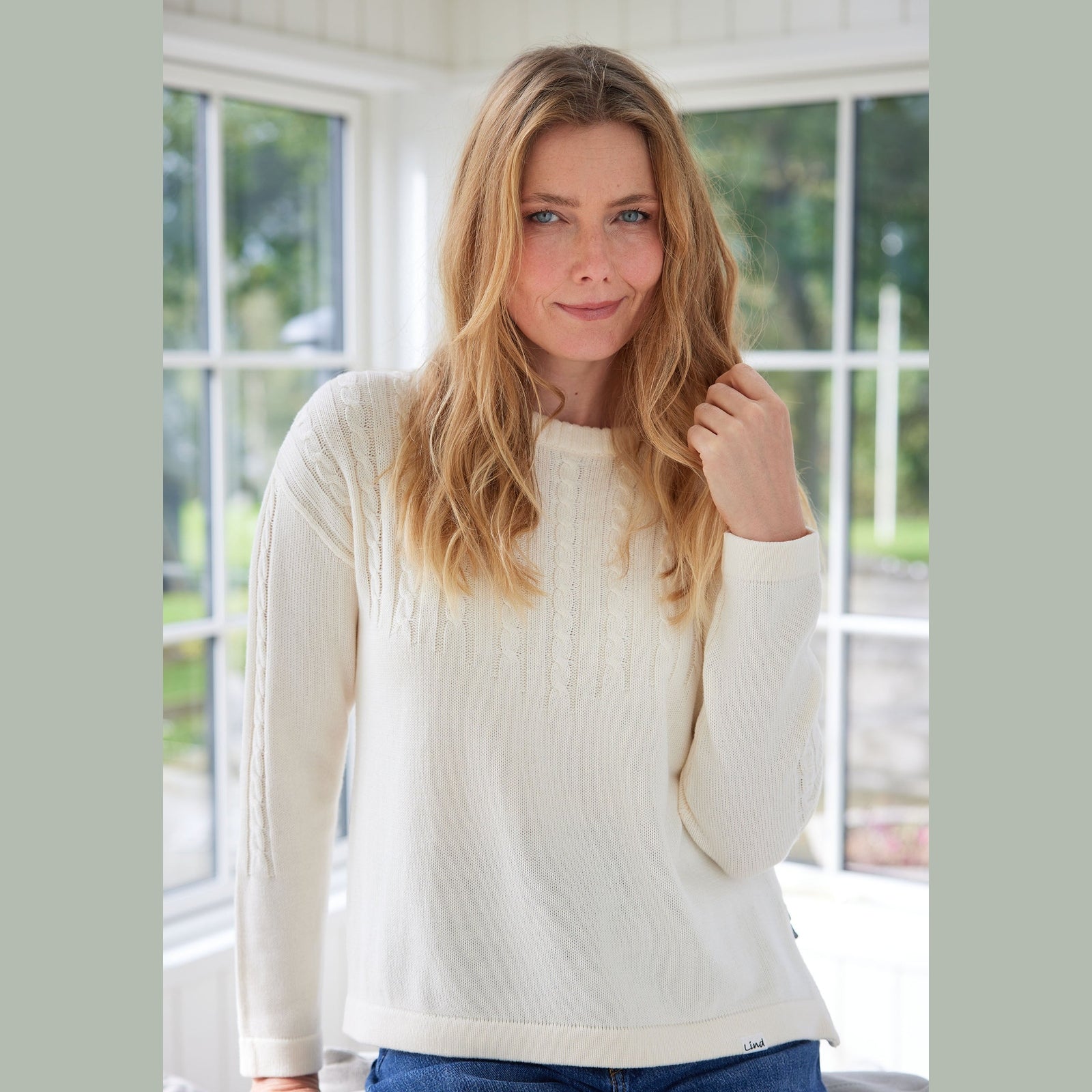 Lind LiMaxime Knit Pullover 1000 OFF WHITE