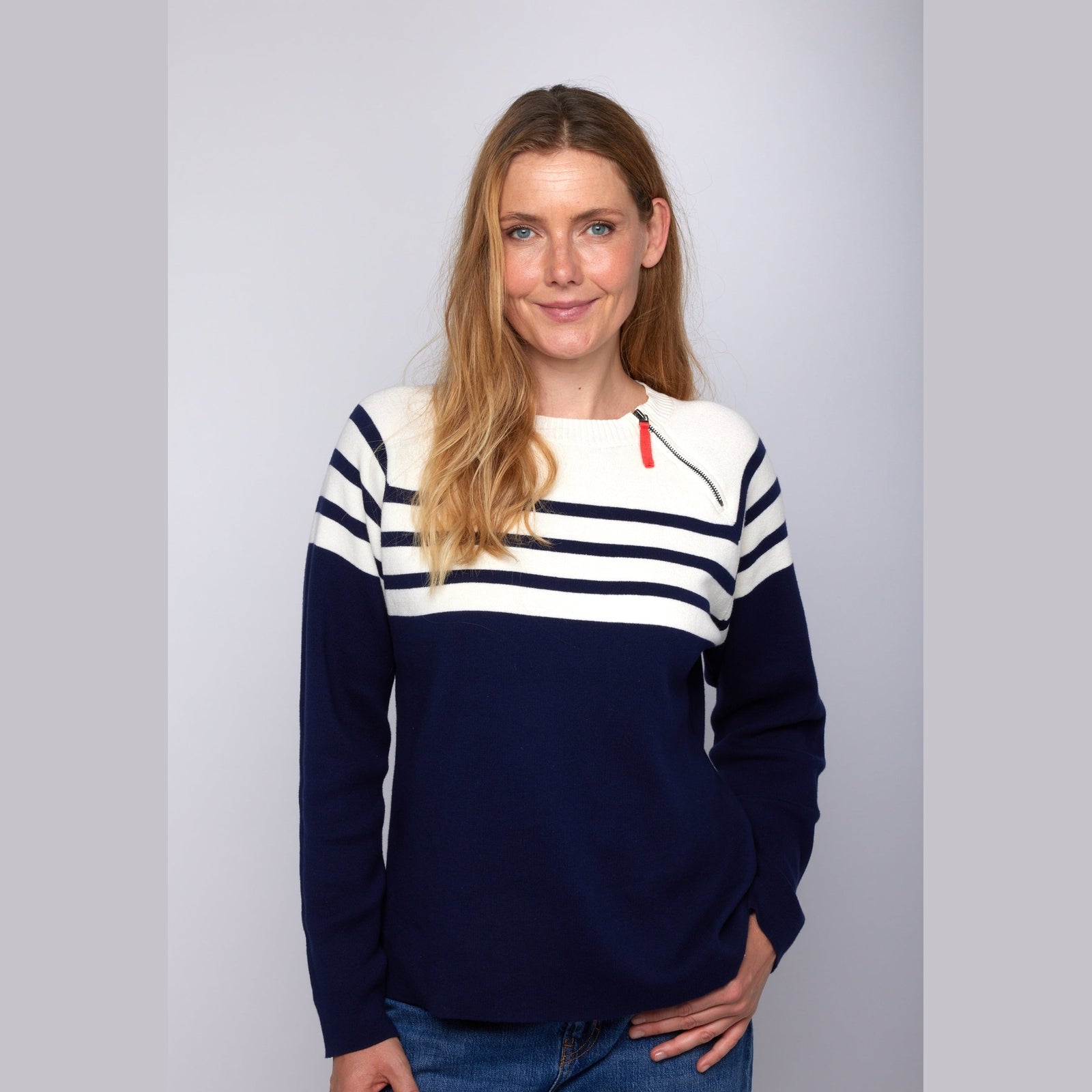 Lind LiMaybel Knit Pullover 5999 NAVY BLUE