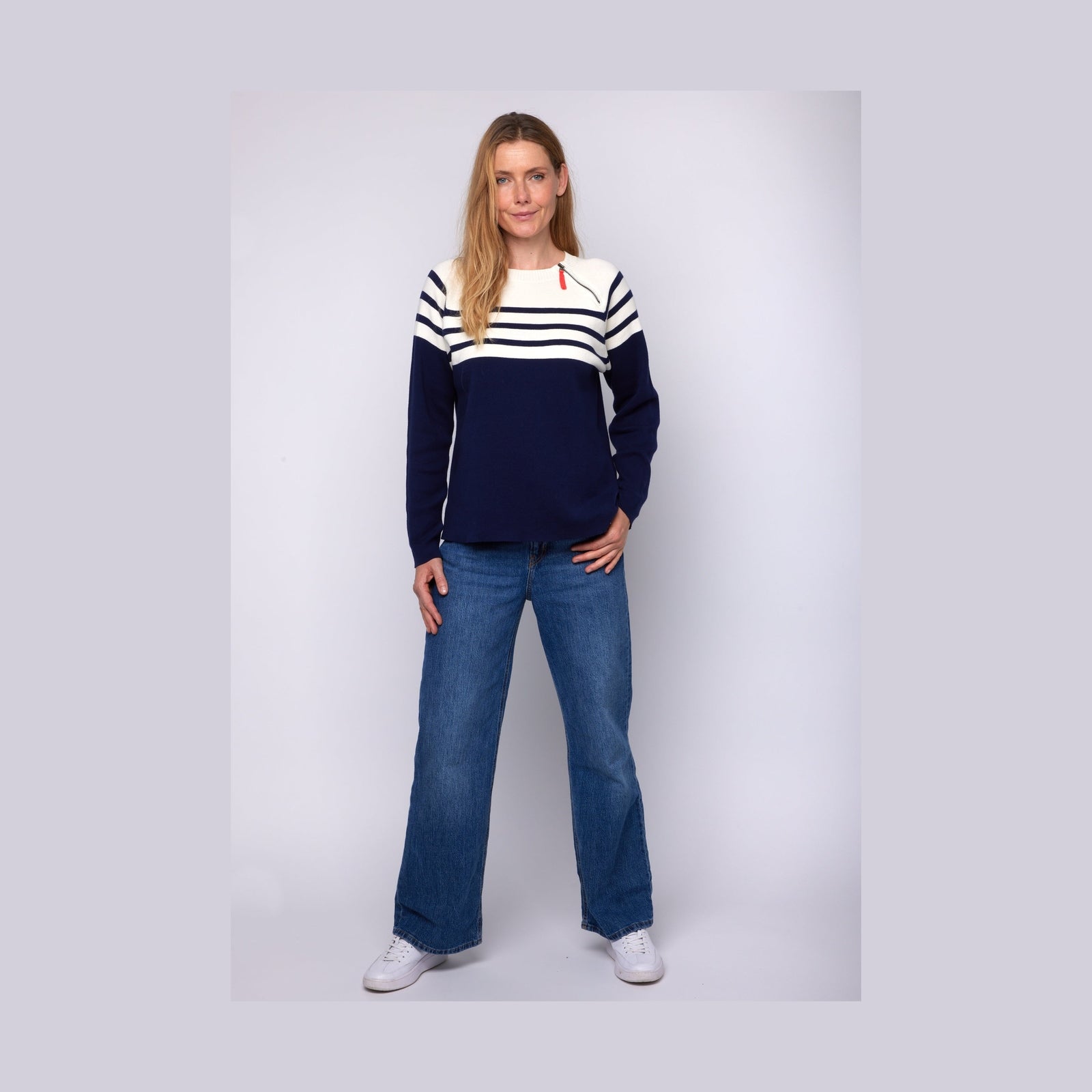 Lind LiMaybel Knit Pullover 5999 NAVY BLUE
