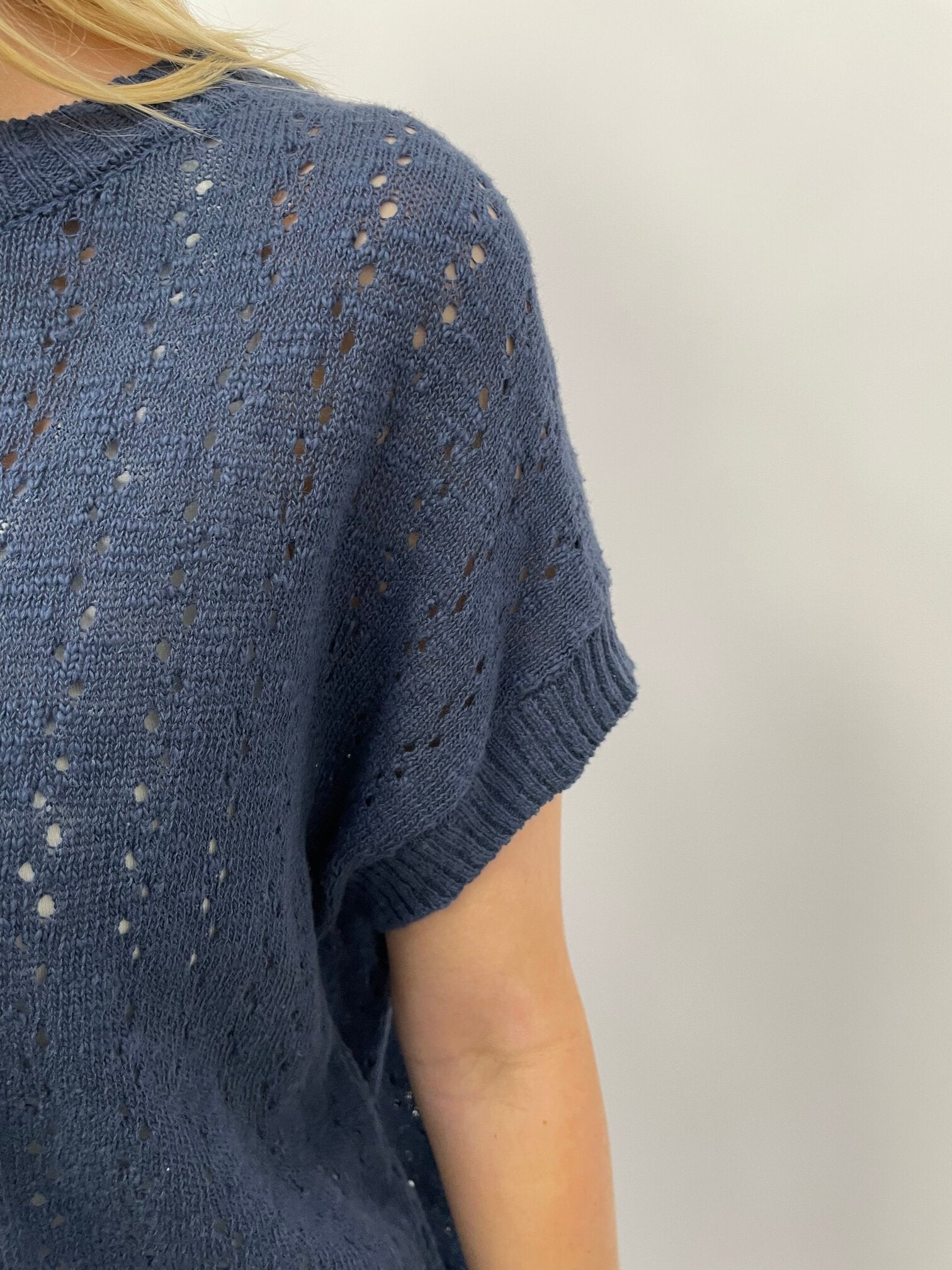 Lind LiMicala Knit Pullover 5999 NAVY BLUE