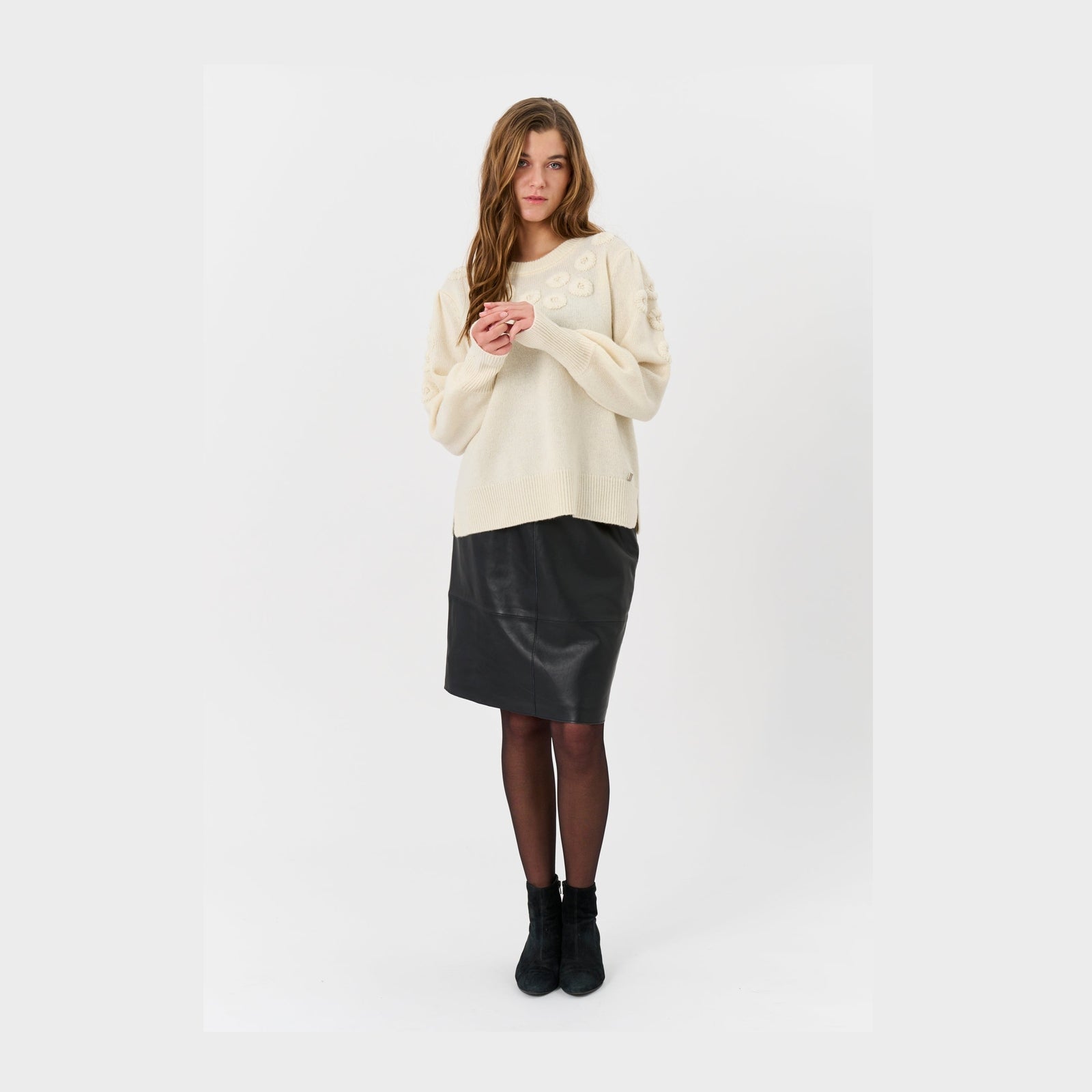 Lind LiMitte Knit Pullover 1050 ECRÜ