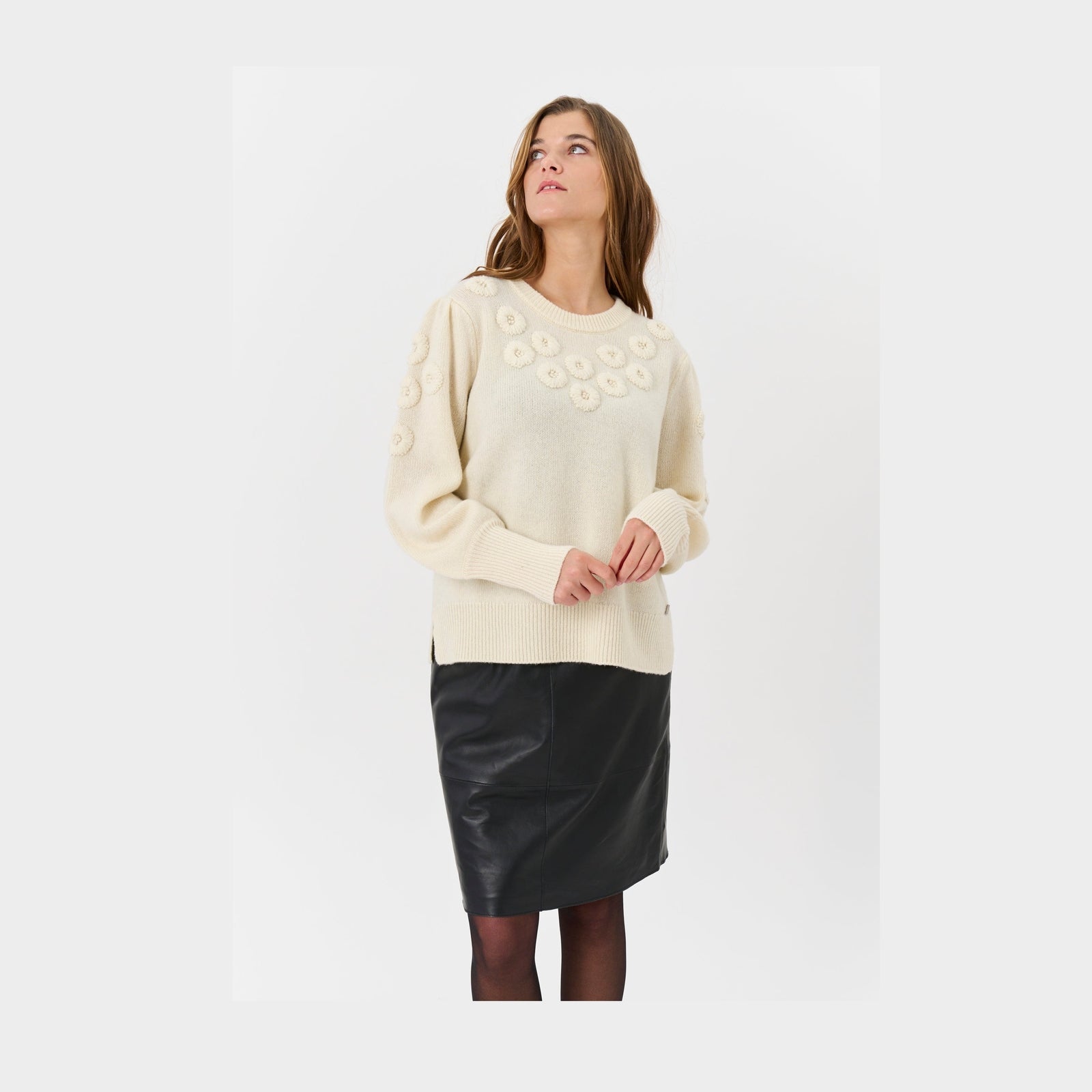 Lind LiMitte Knit Pullover 1050 ECRÜ