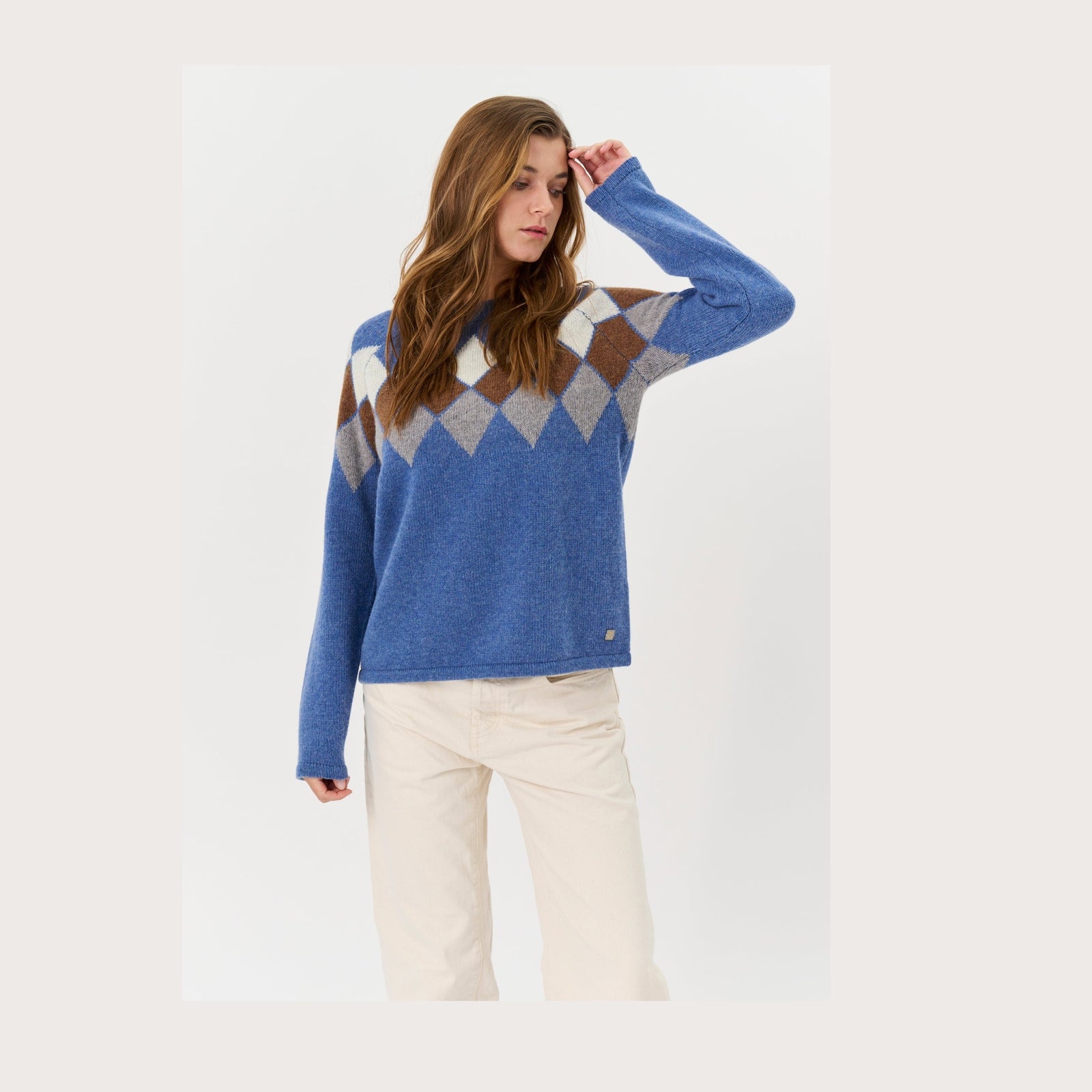 Lind LiMomo Knit Pullover 5260 sky blue melange