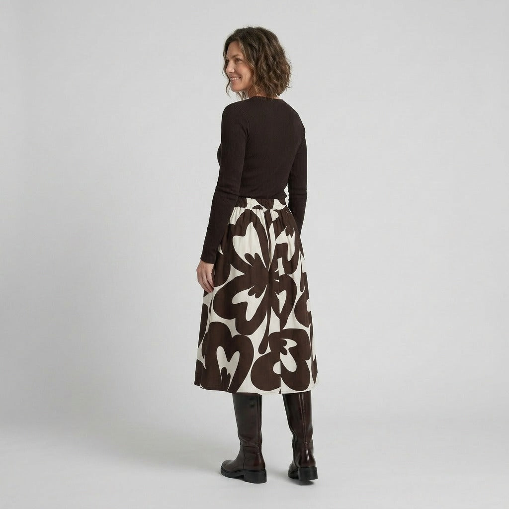 Lind LiMona Nederdele 1500 BROWN