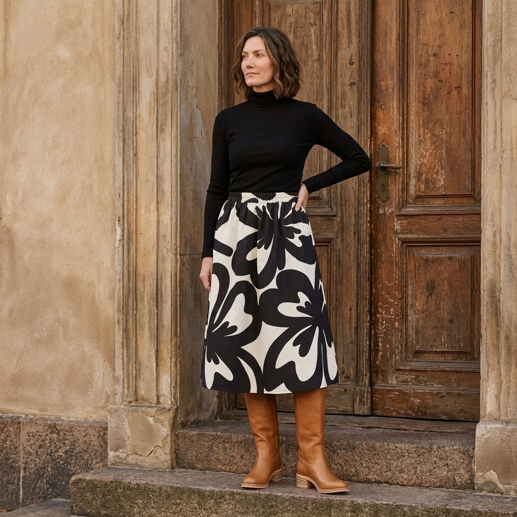 Lind LiMona Nederdele 9999 BLACK