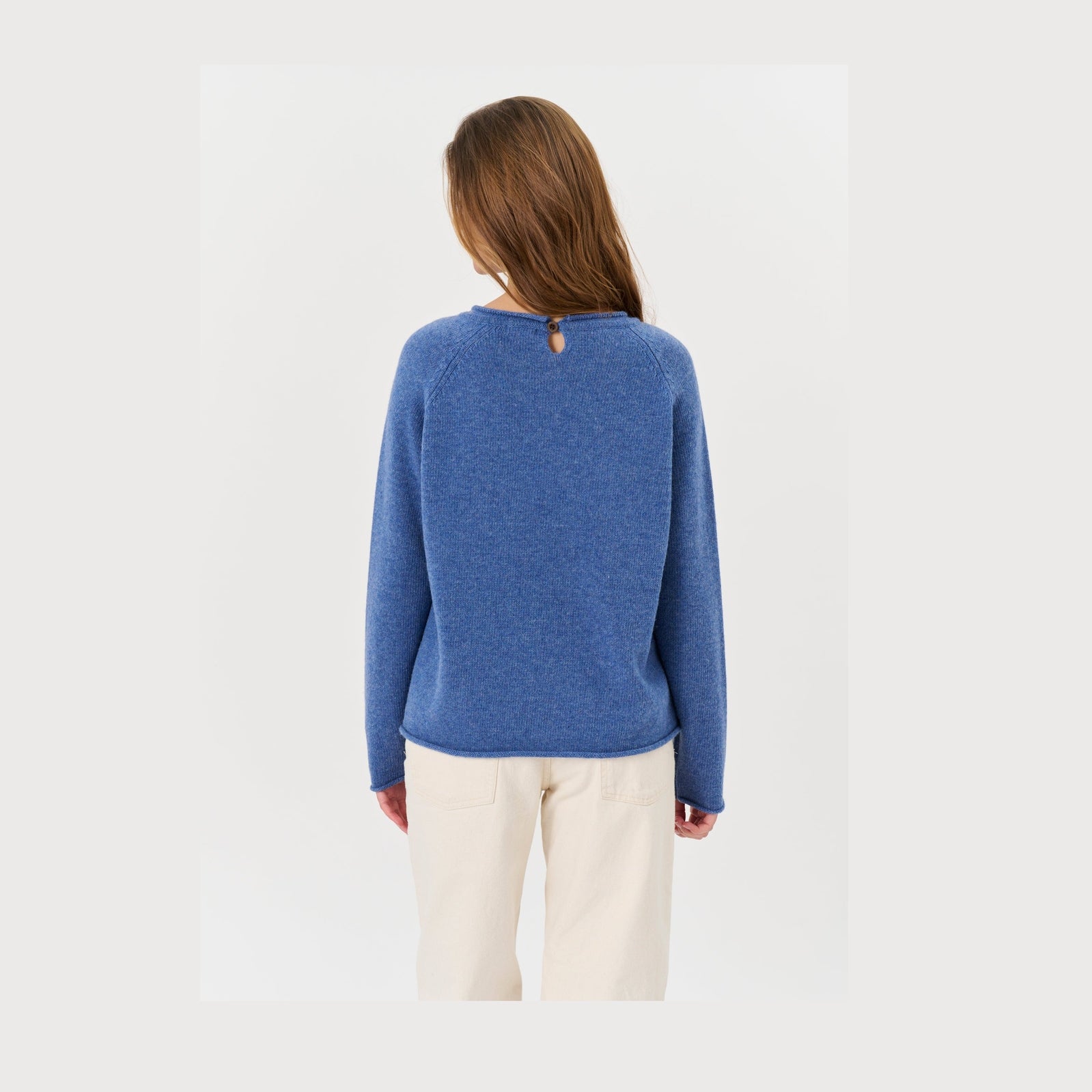 Lind LiMorgan Knit Pullover 5260 sky blue melange