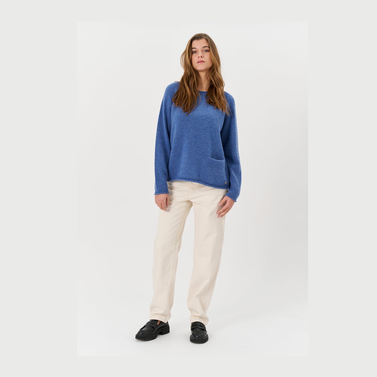 Lind LiMorgan Knit Pullover 5260 sky blue melange