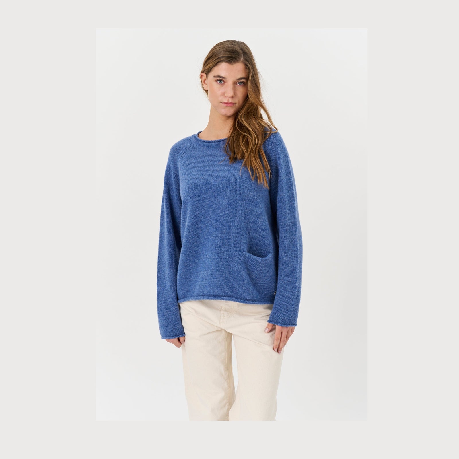 Lind LiMorgan Knit Pullover 5260 sky blue melange