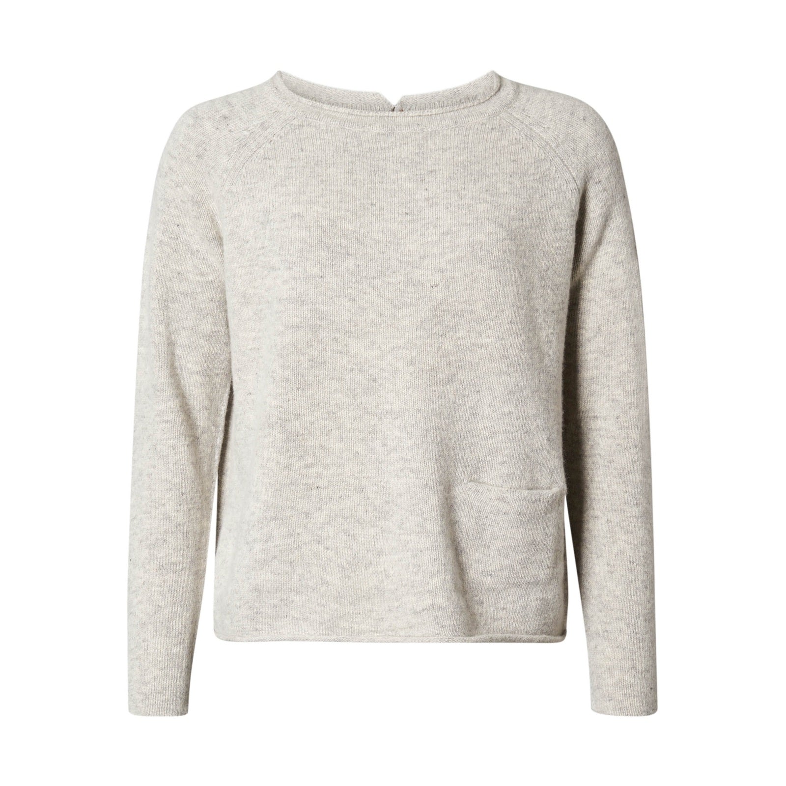 Lind LiMorgan Knit Pullover 9450 LIGHT GREY MELANGE