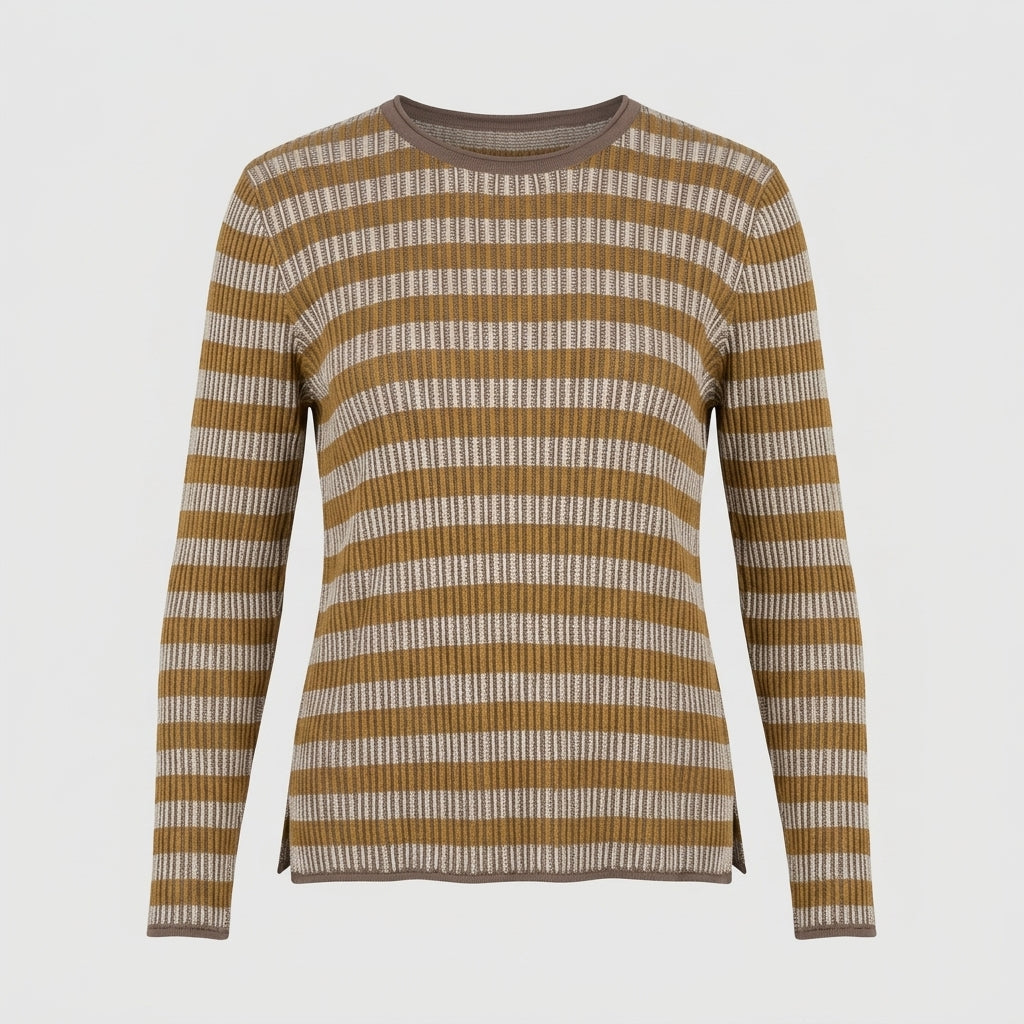 Lind LiNadia Knit Pullover 1500 BROWN