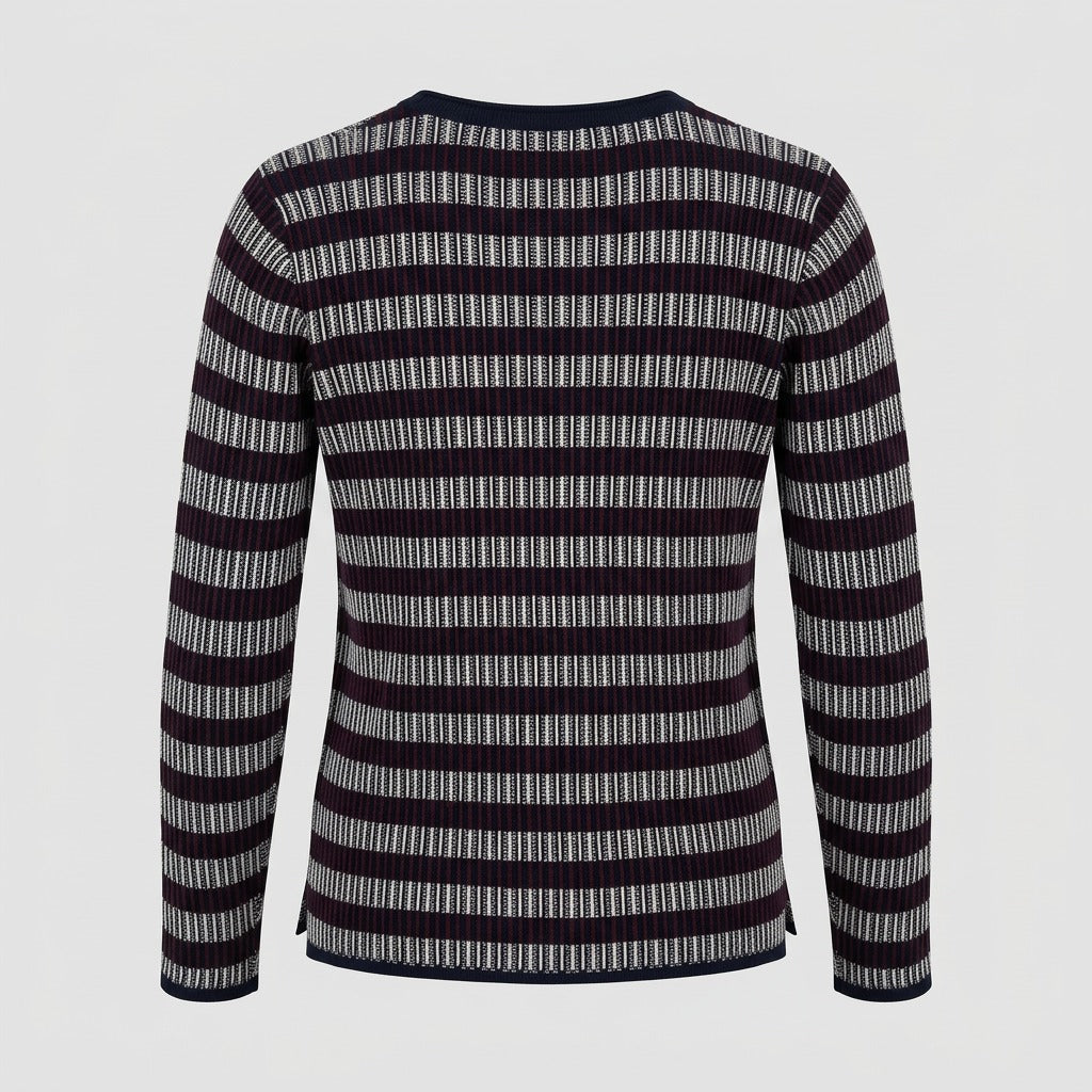 Lind LiNadia Knit Pullover 5999 NAVY BLUE