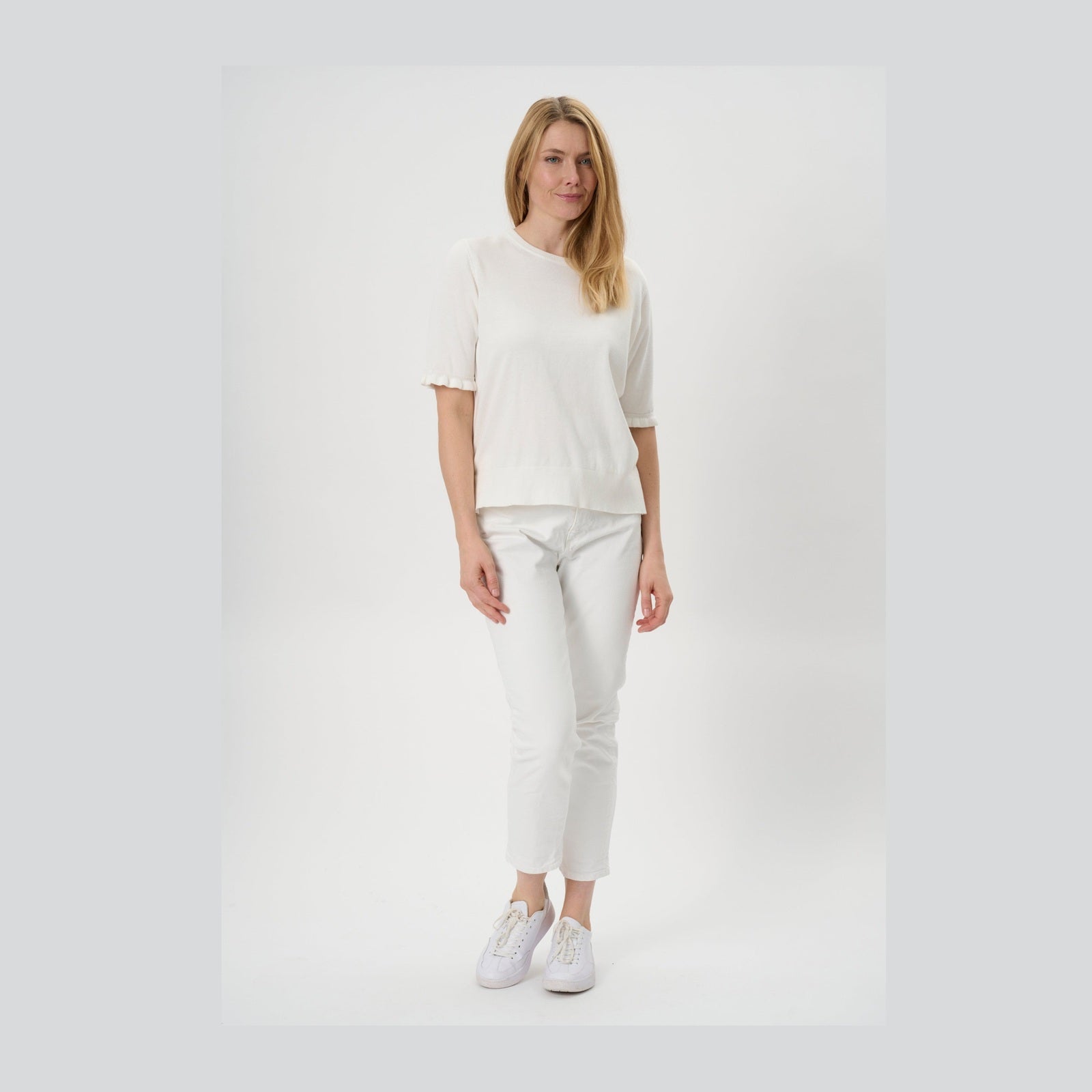 Lind LiNaja Knit Pullover 1000 OFF WHITE