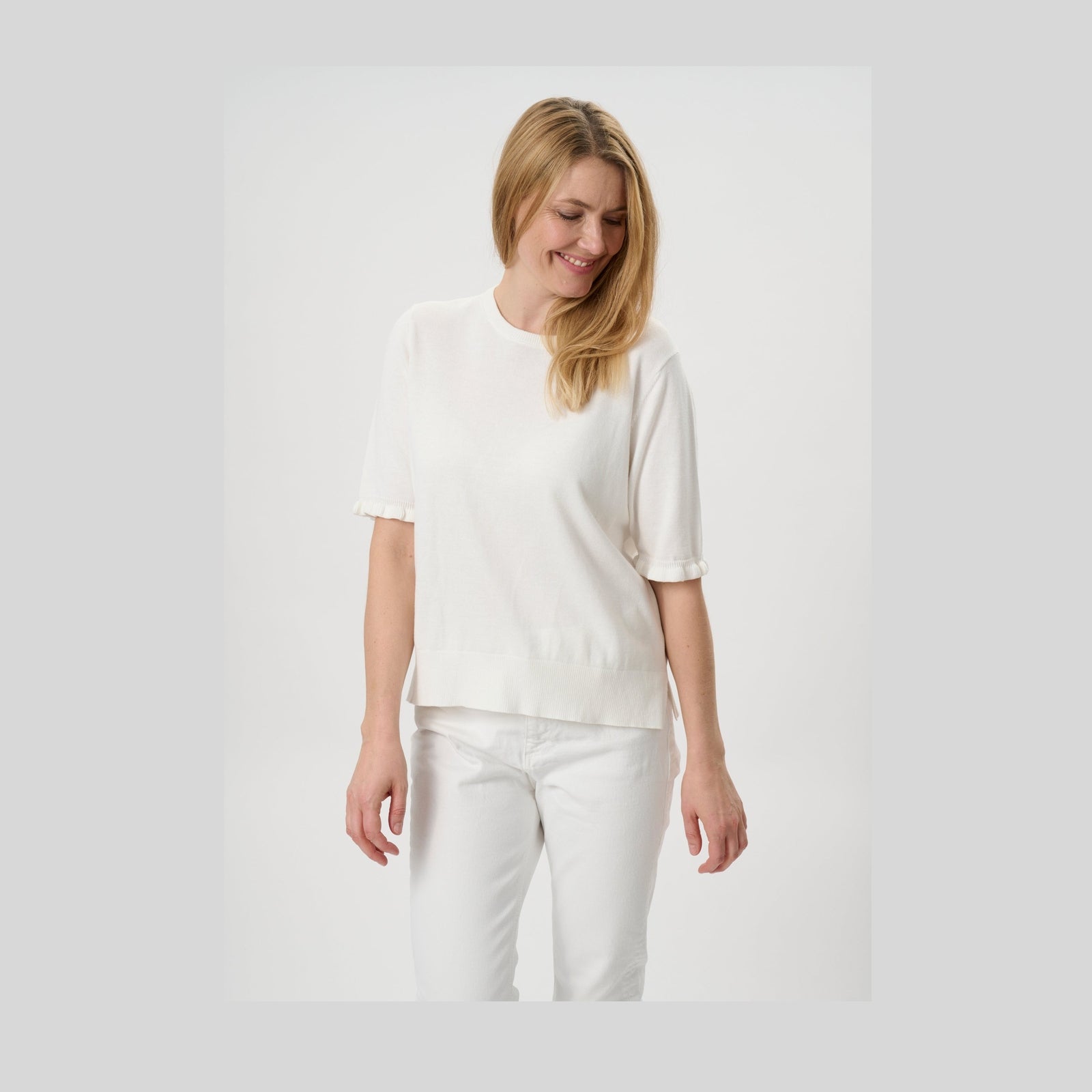 Lind LiNaja Knit Pullover 1000 OFF WHITE