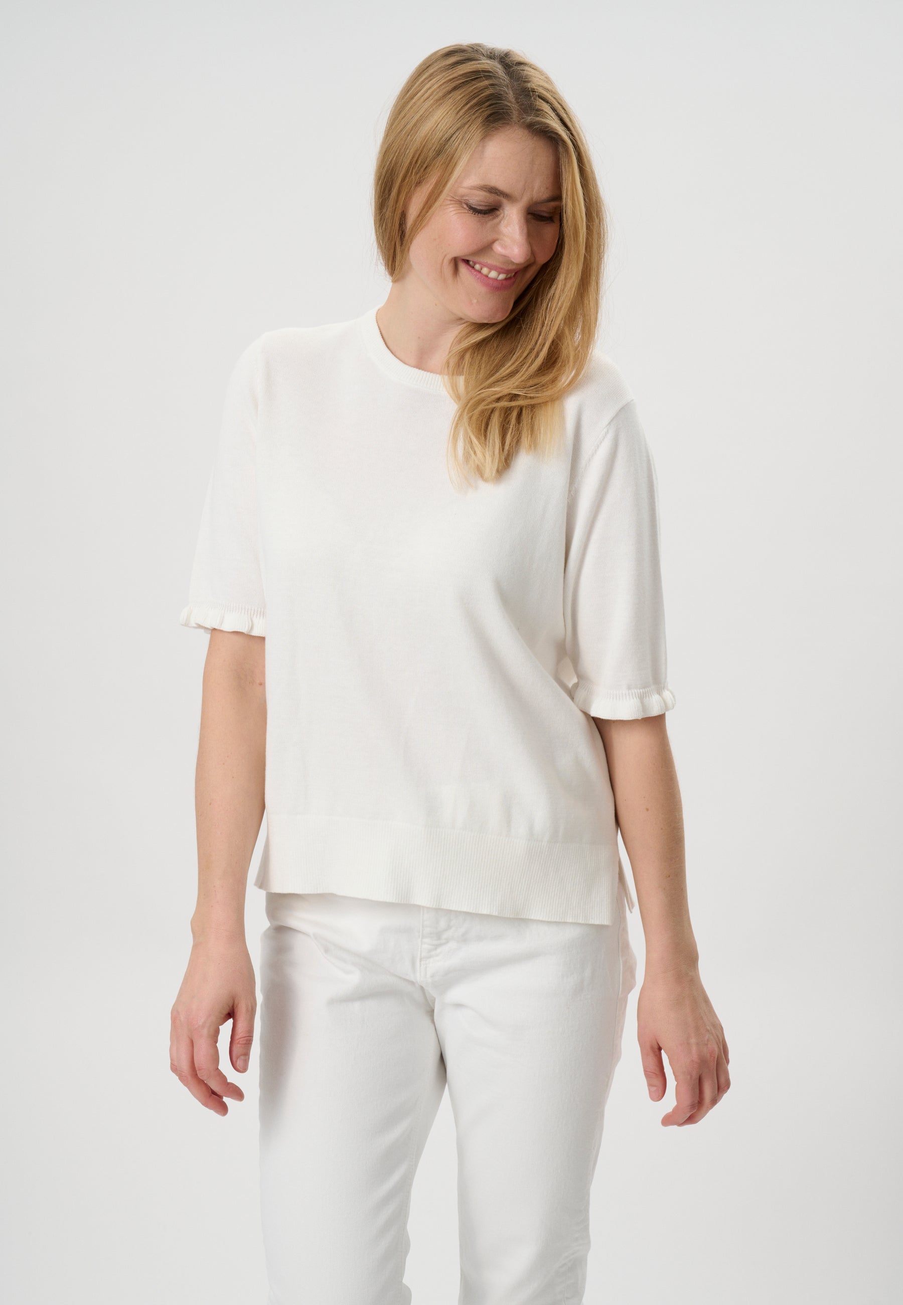 Lind LiNaja Knit Pullover 1000 OFF WHITE