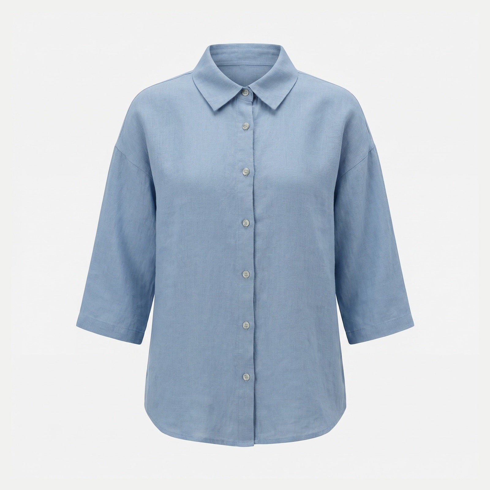 Lind LiNille Bluser 5001 DENIM LIGHT BLUE