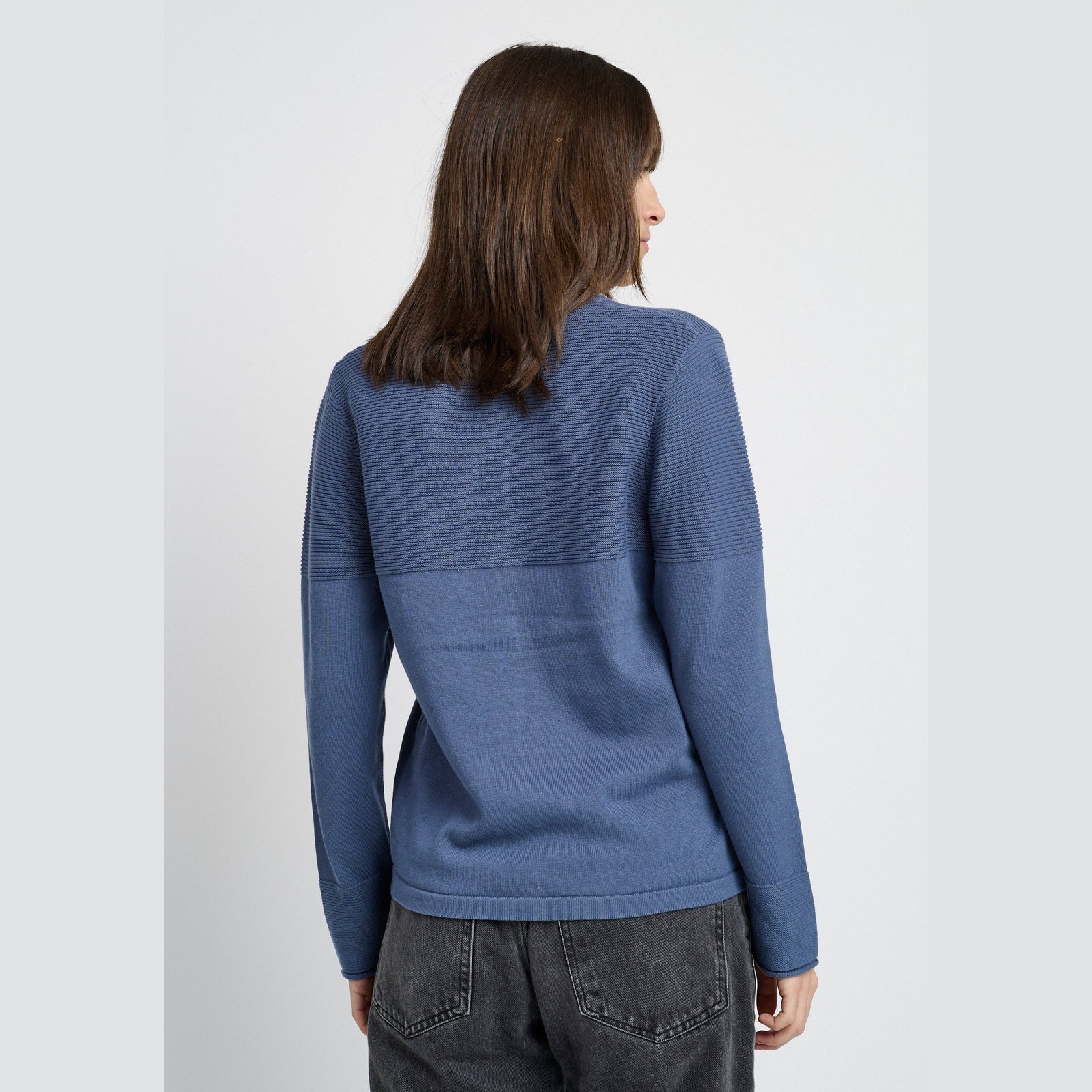 Lind LiPearl Knit Cardigan 5050 Dusty blue
