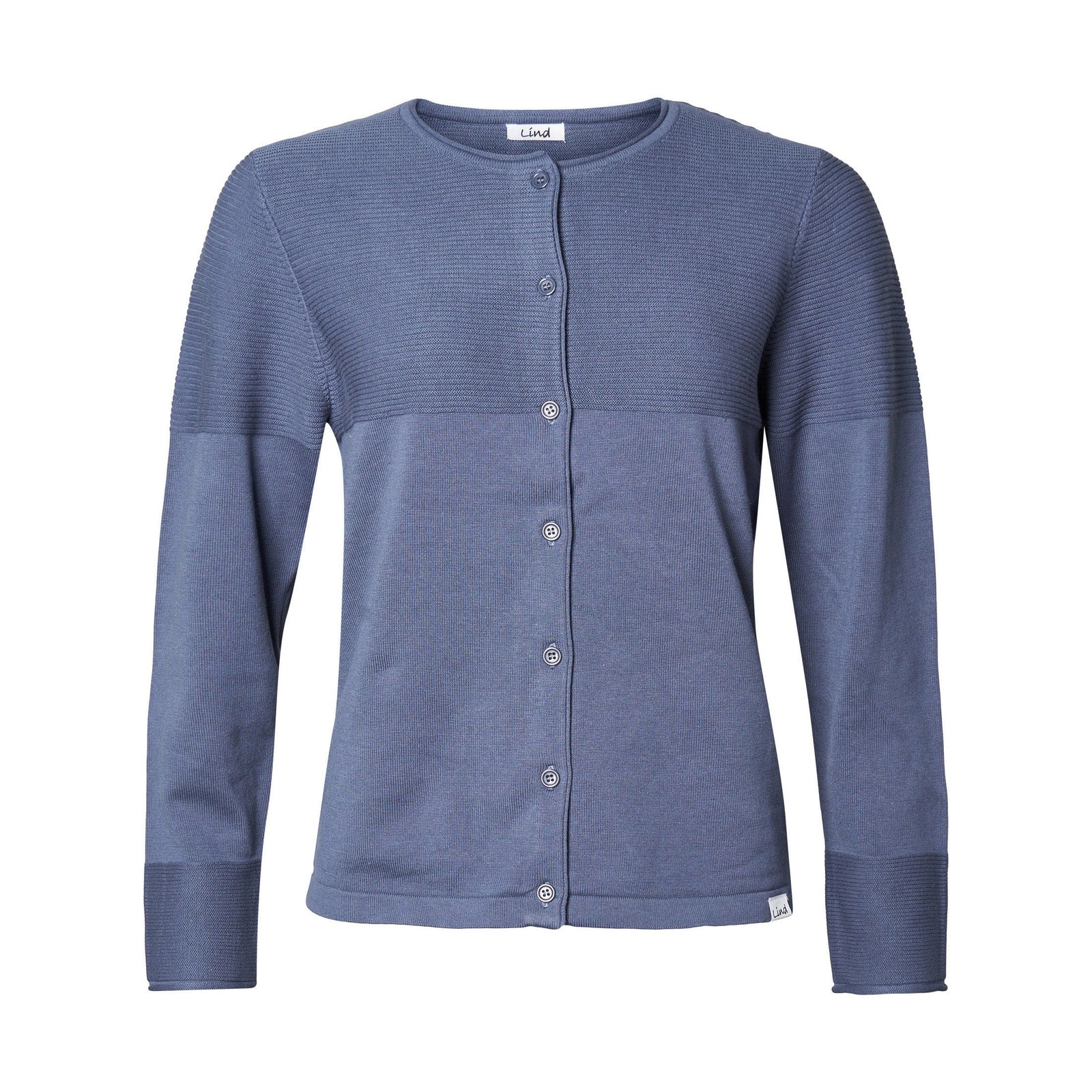 Lind LiPearl Knit Cardigan 5050 Dusty blue