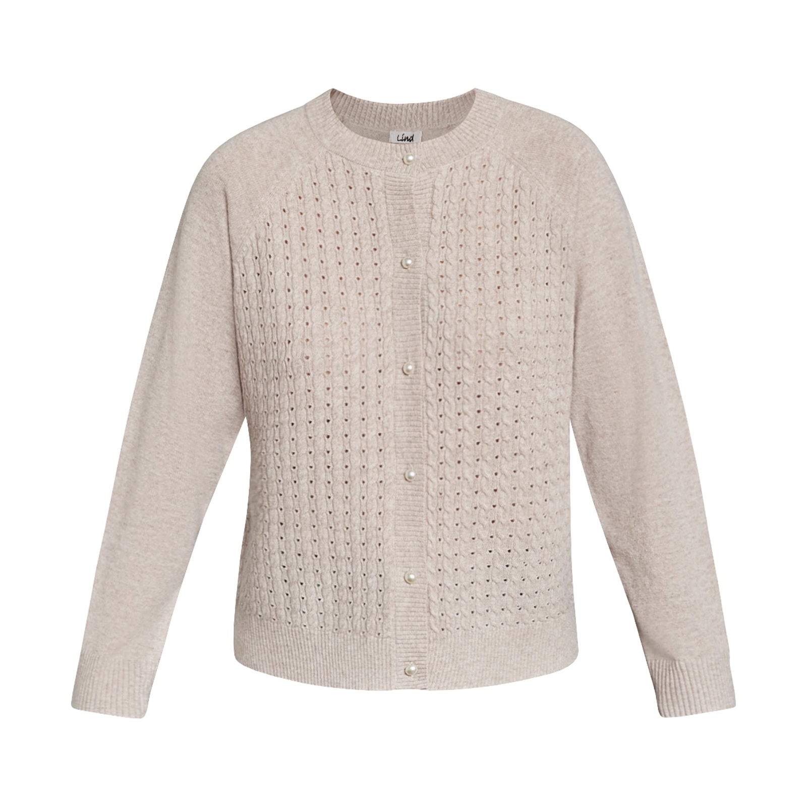 Lind LiSia Knit Cardigan 1210 creme melange