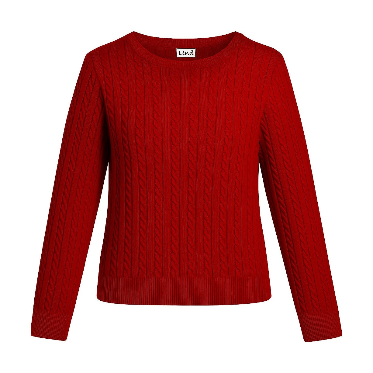 Lind LiSibyl Knit Pullover 2000 LIGHT RED