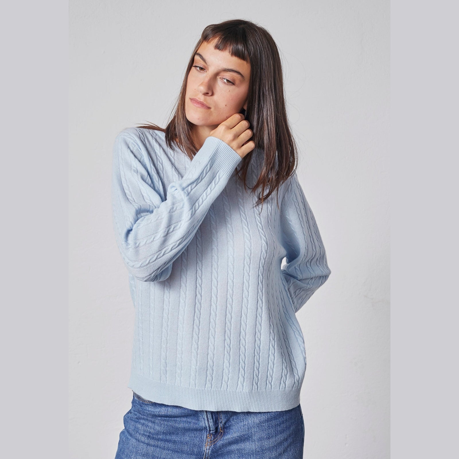 Lind LiSibyl Knit Pullover 5450 Sky Blue