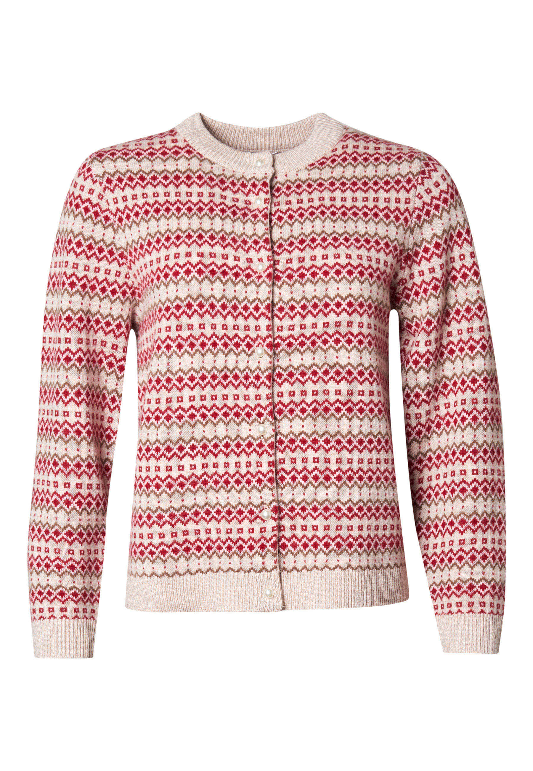 Lind LiSille Knit Cardigan 2510 Norwegian red
