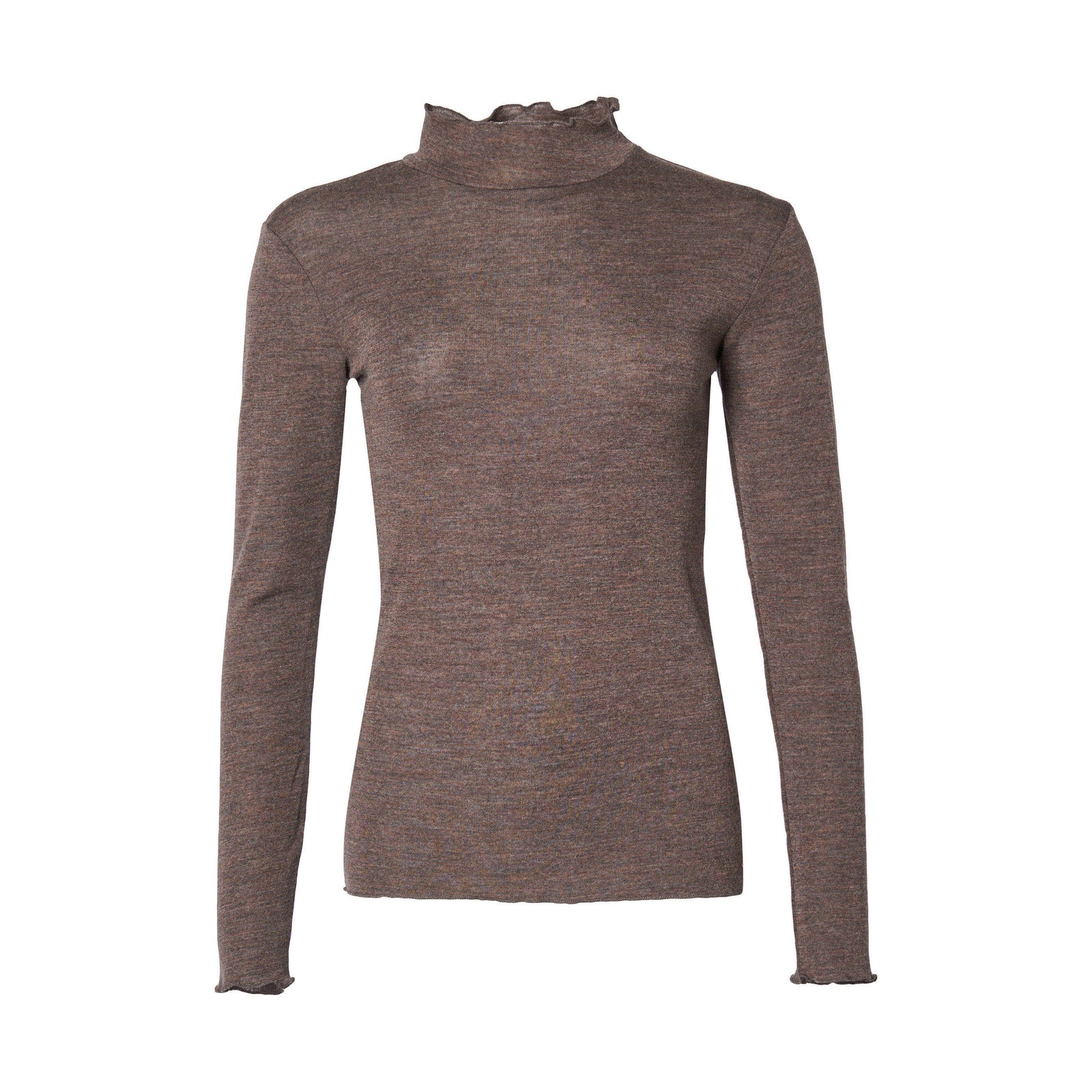 Lind LiSole T-Shirt 1655 brown melange