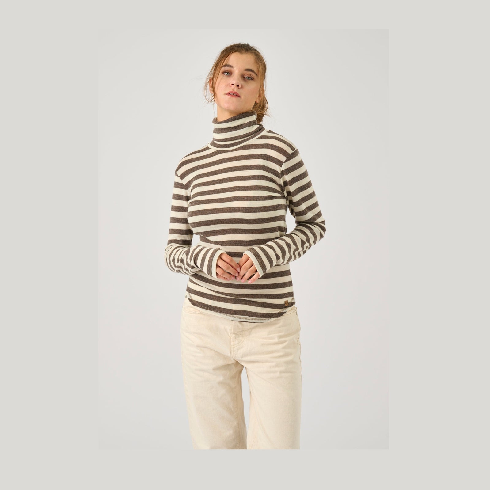 Lind LiSonia T-Shirt 1655 brown melange