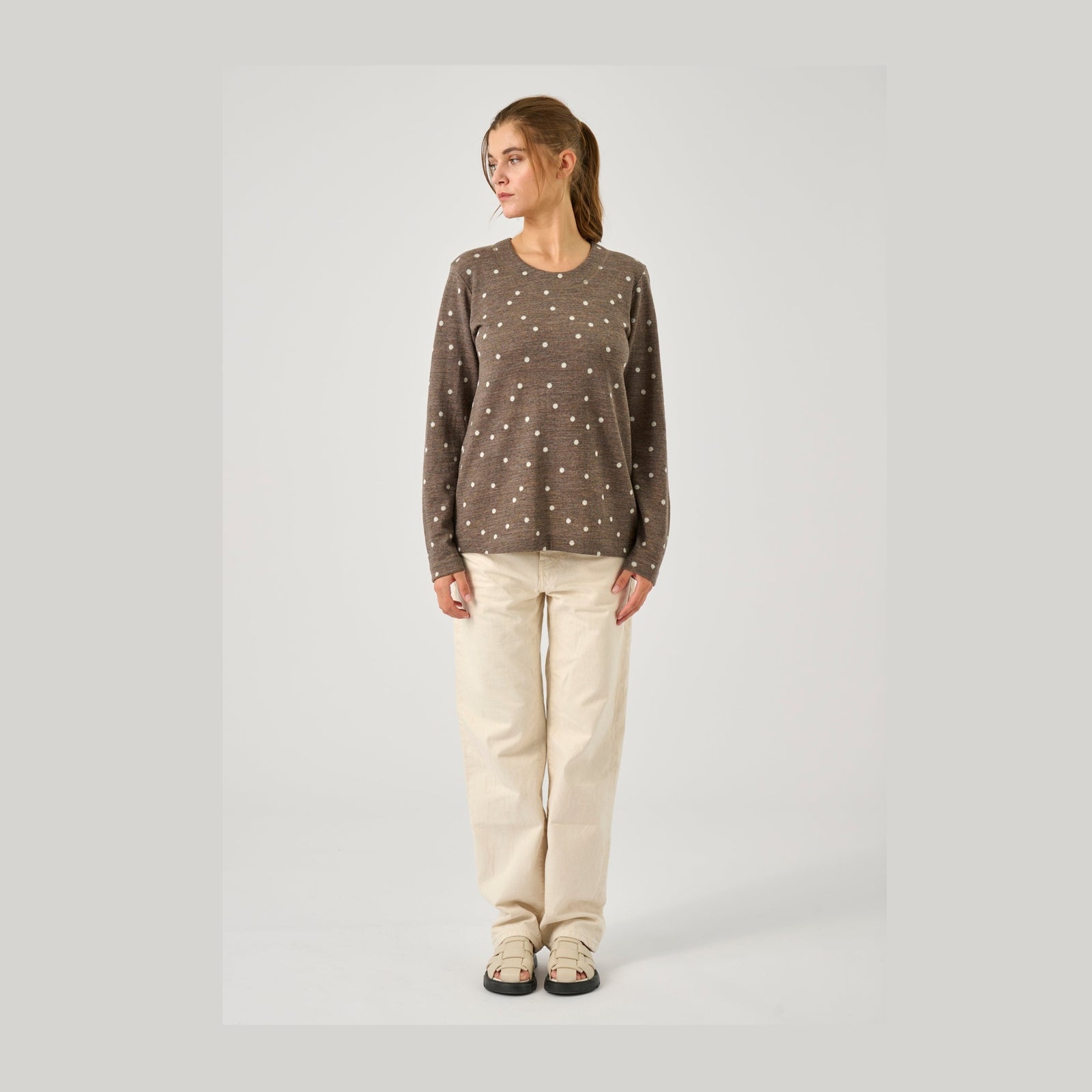 Lind LiSonny T-Shirt 1655 brown melange