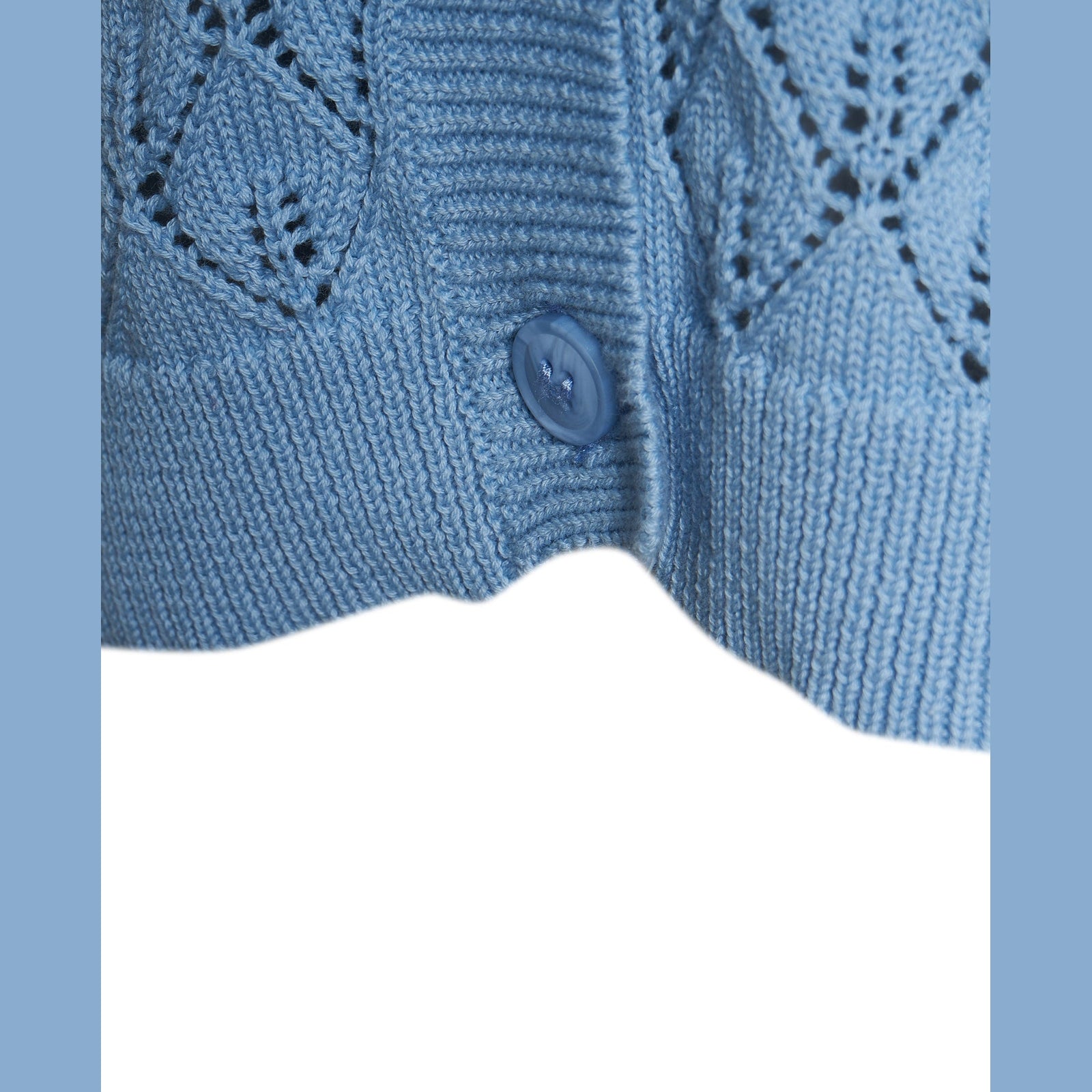 Lind LiStefani Knit Cardigan 5000 LIGHT BLUE