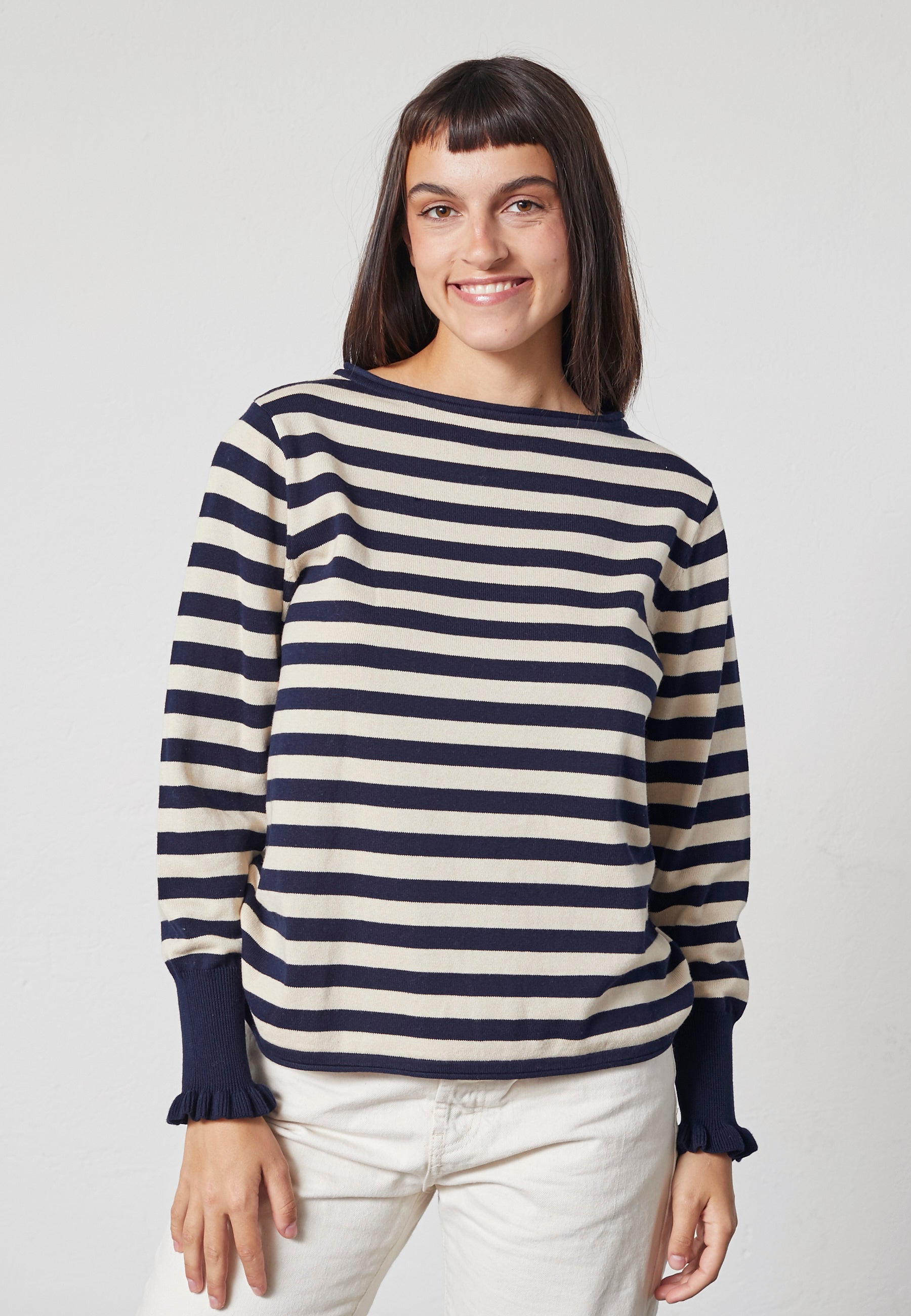Lind LiStine Knit Pullover 5999 NAVY BLUE