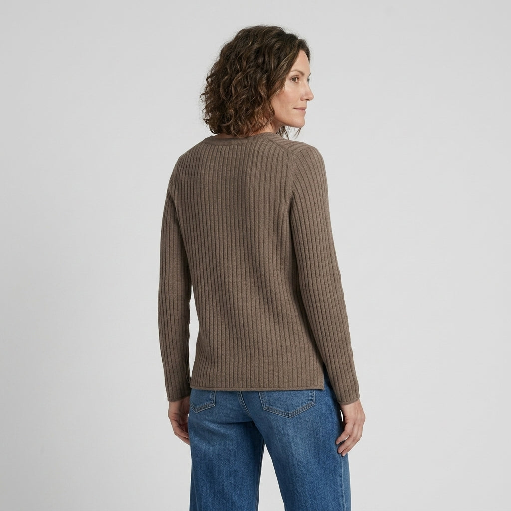 Lind LiTania Knit Pullover 1300 Taupe