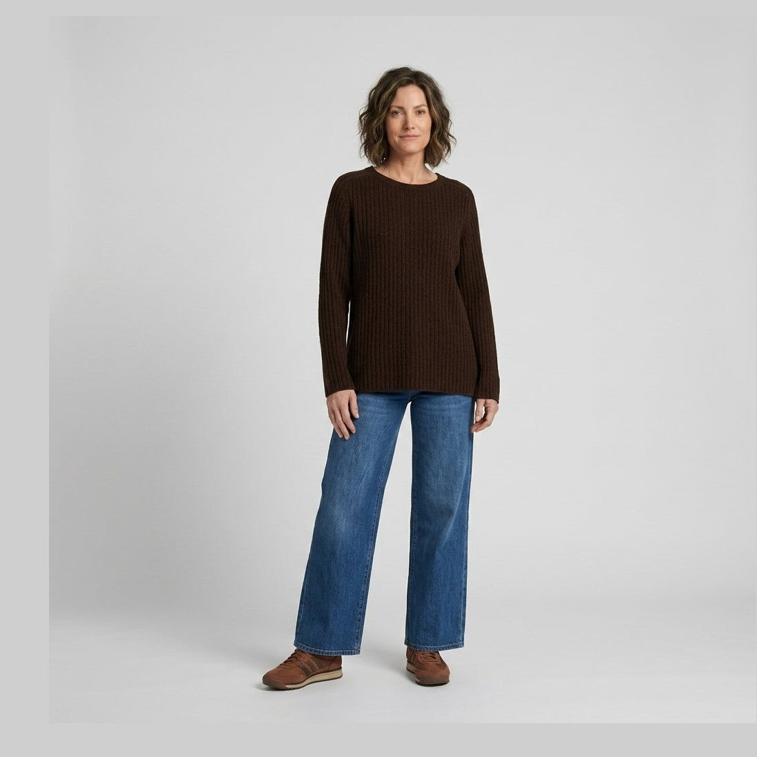 Lind LiTania Knit Pullover 1500 BROWN
