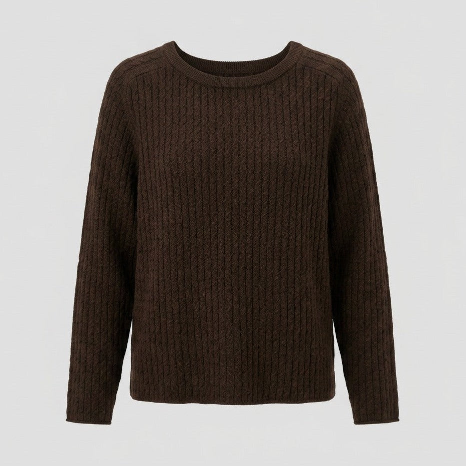 Lind LiTania Knit Pullover 1500 BROWN