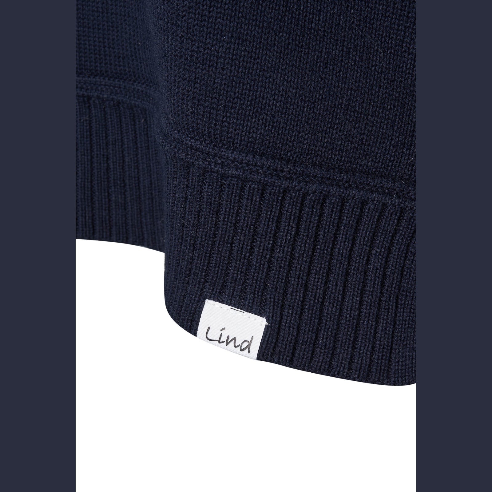 Lind LiTrine Knit Pullover 5999 NAVY BLUE