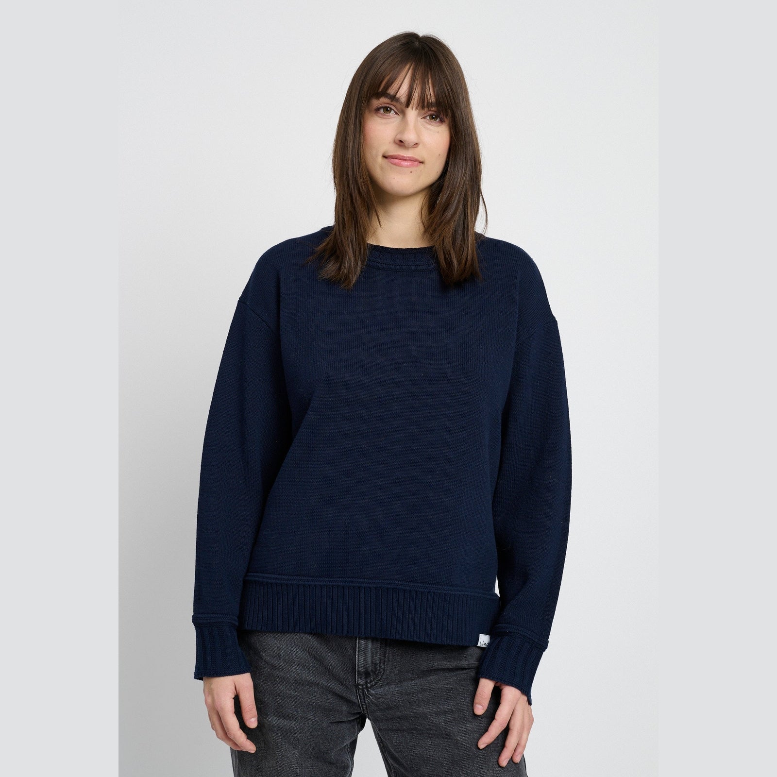 Lind LiTrine Knit Pullover 5999 NAVY BLUE
