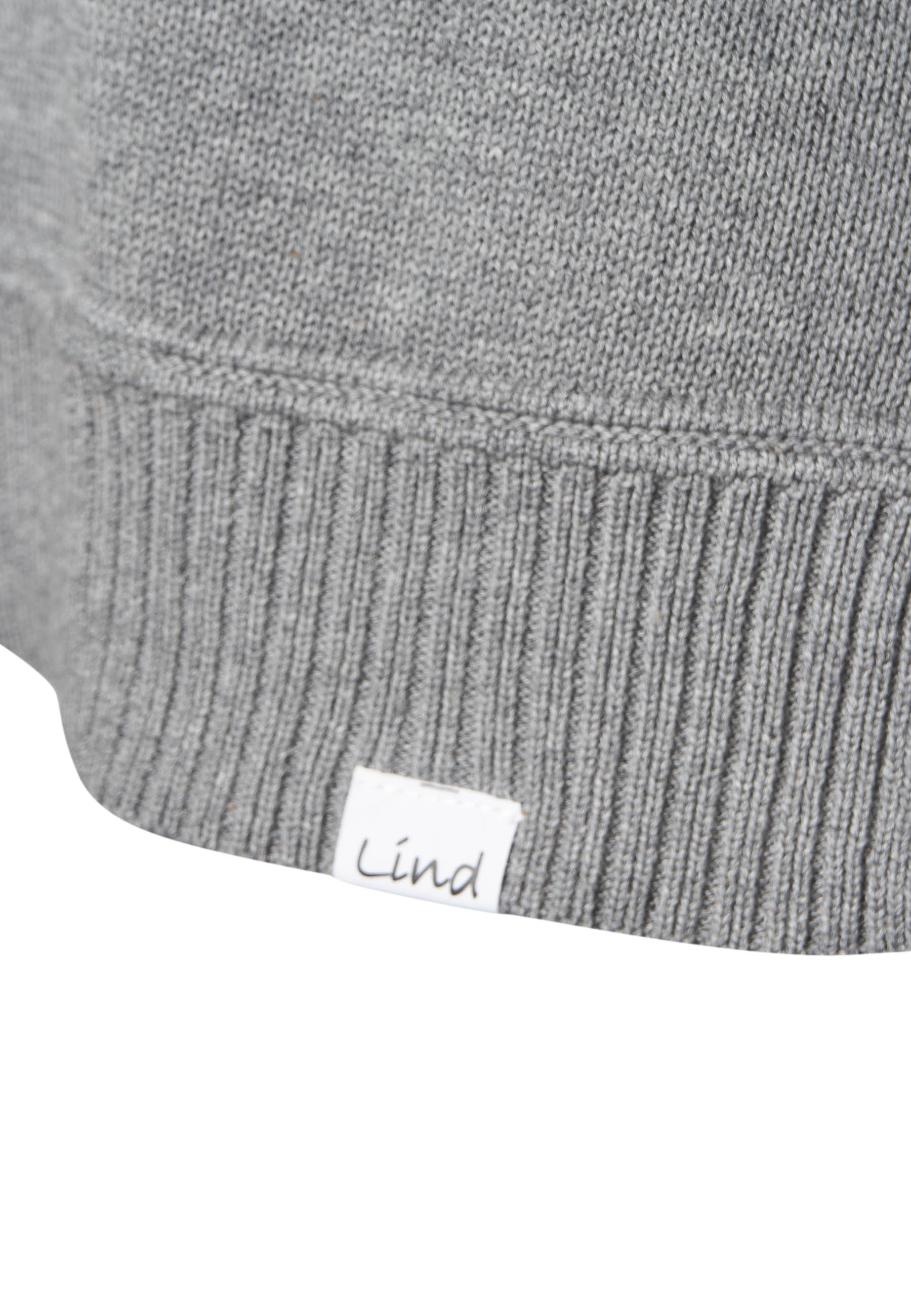 Lind LiTrine Knit Pullover 9600 Grey melange