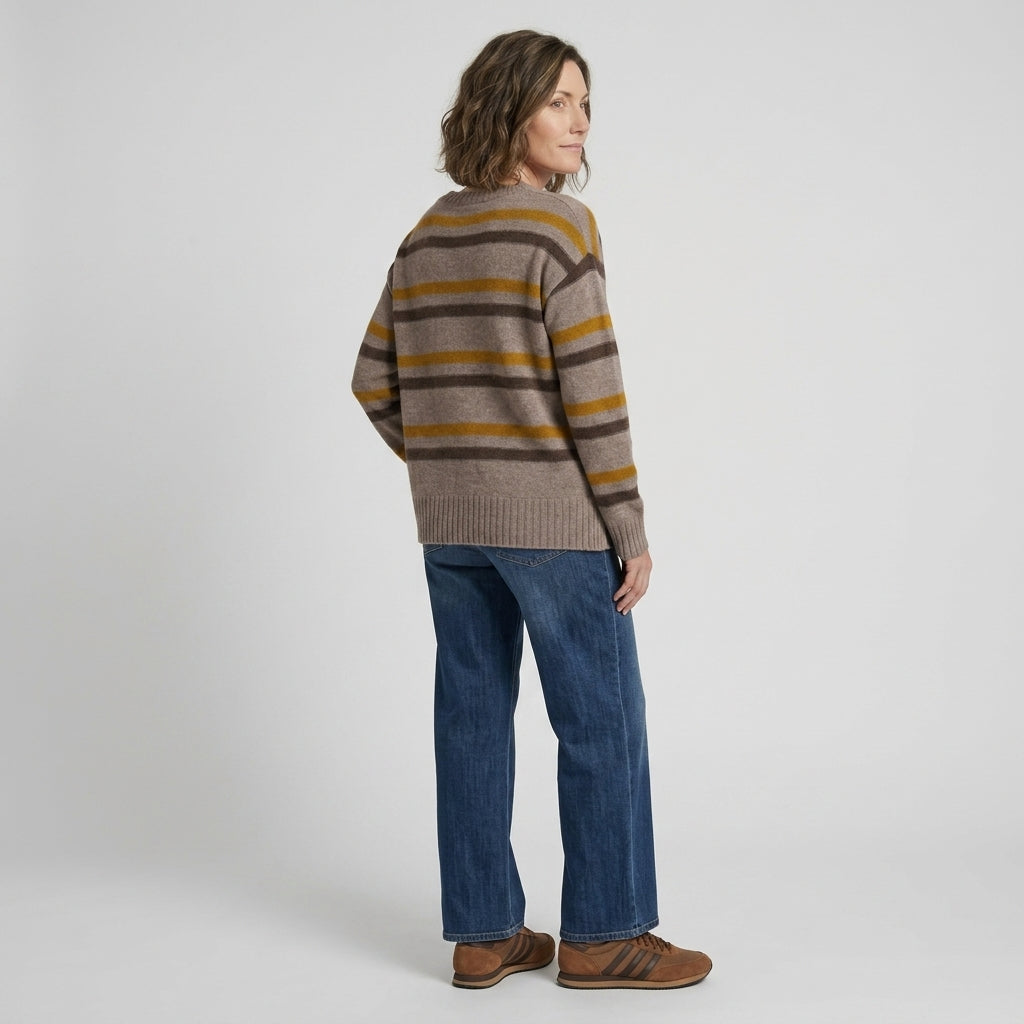 Lind LiVeneda Knit Pullover 1300 Taupe