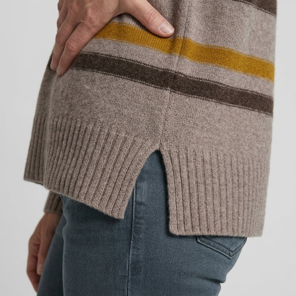 Lind LiVeneda Knit Pullover 1300 Taupe