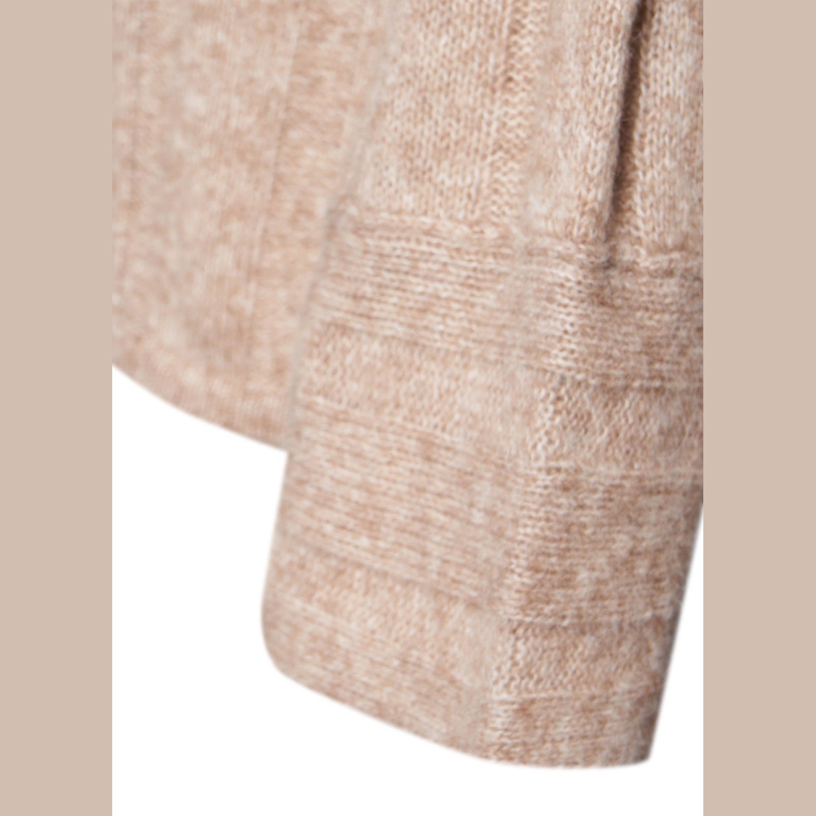 Lind LiZoya Knit Pullover 1321 light brown melange